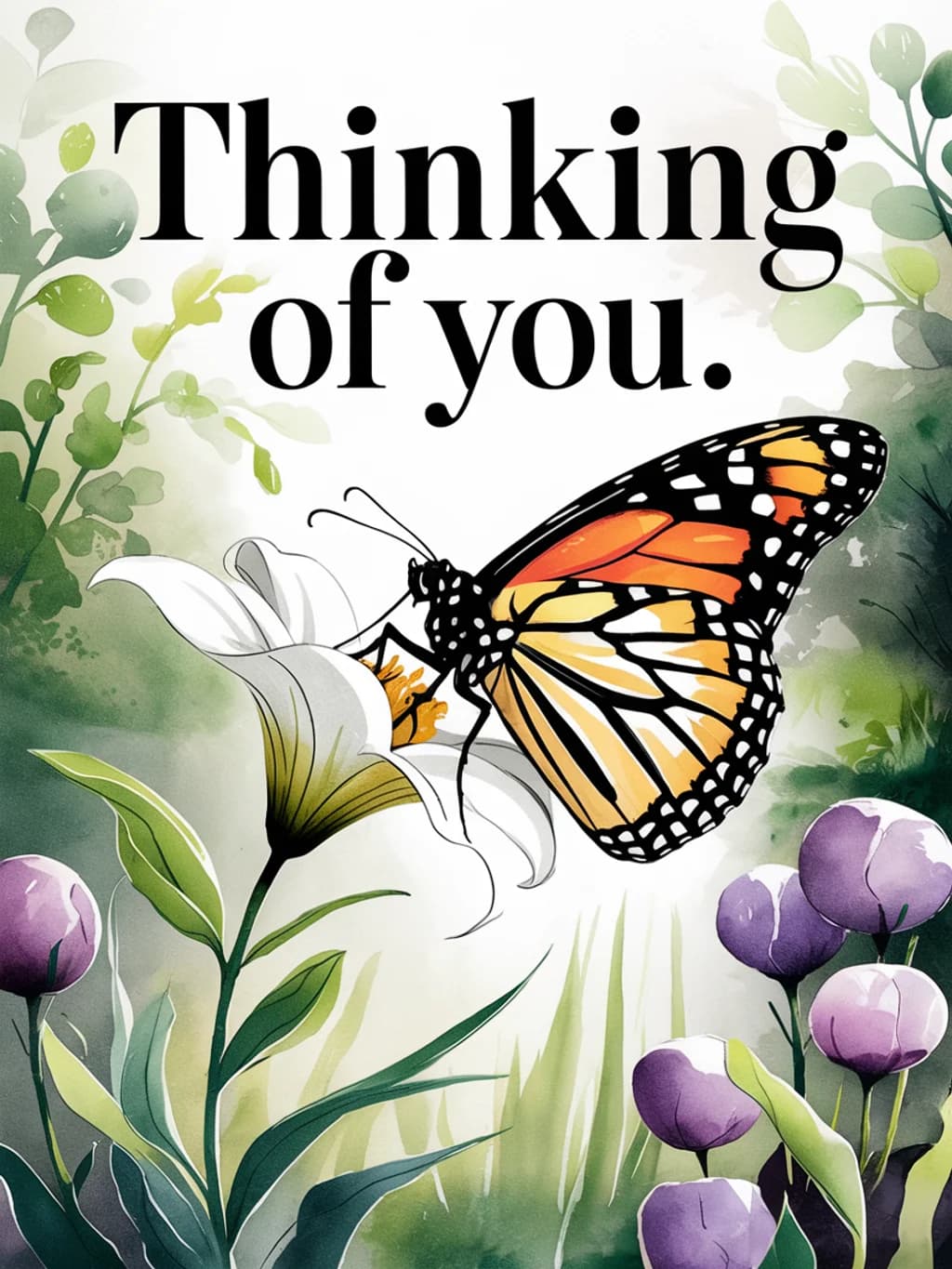Thinking Of You Butterfly