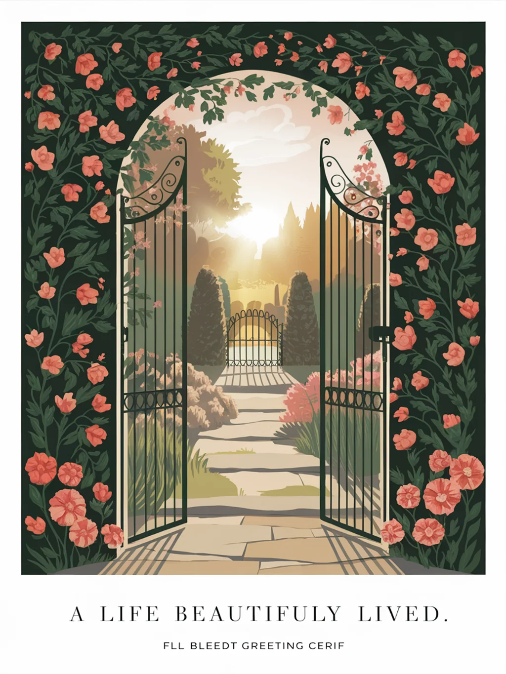 Garden Gate Sympathy