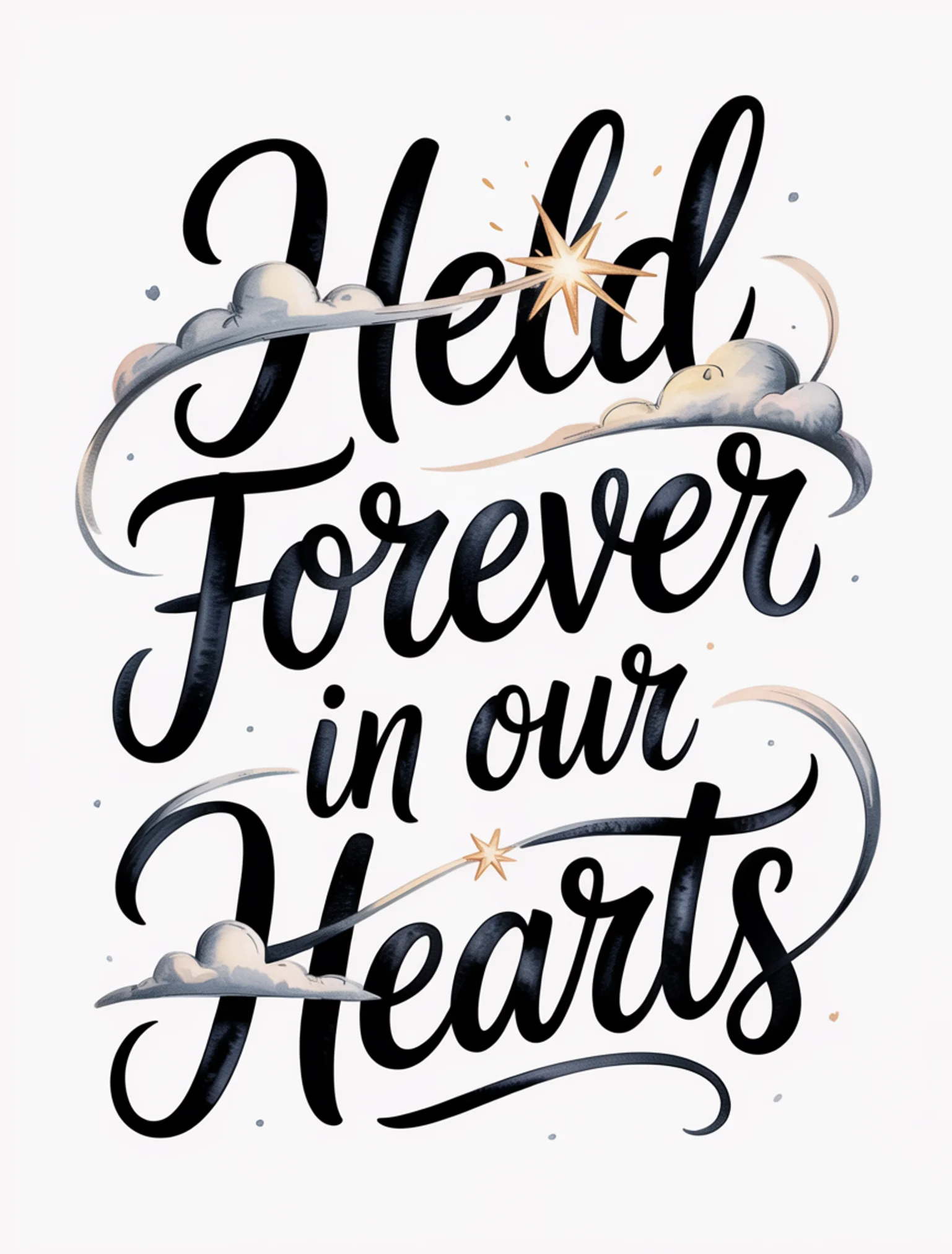 Held Forever in Our Hearts