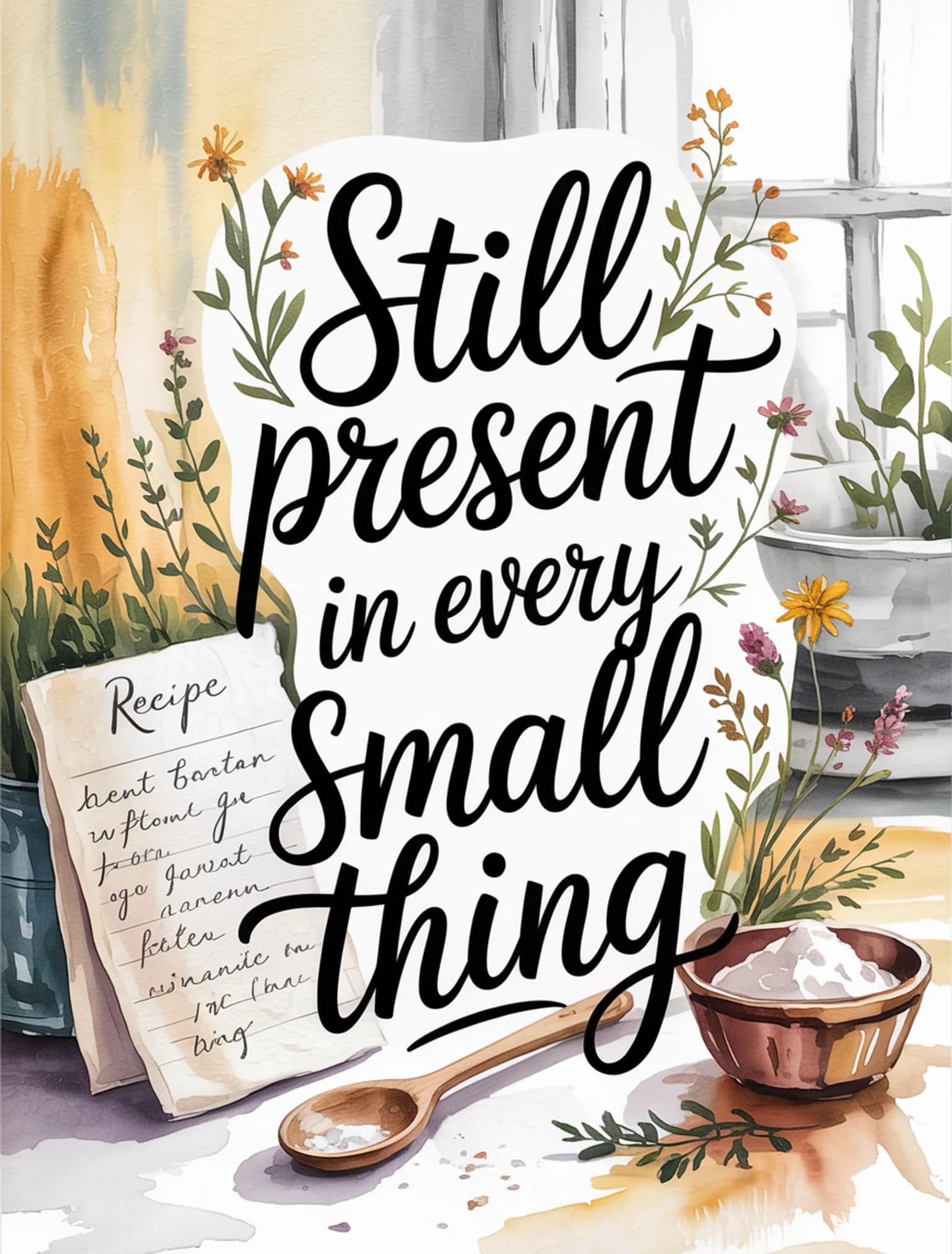 Still in Every Recipe