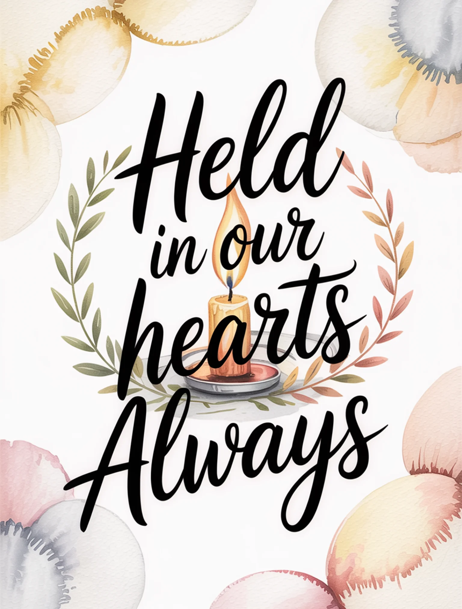 Held in Our Hearts Always