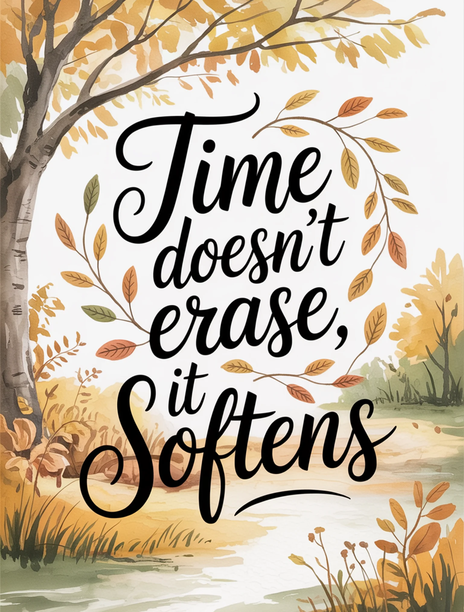 Time Softens