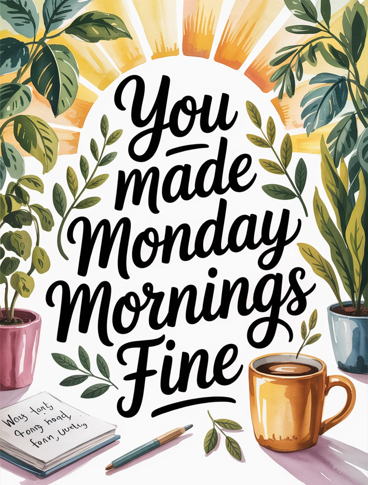 Monday Mornings Were Fine