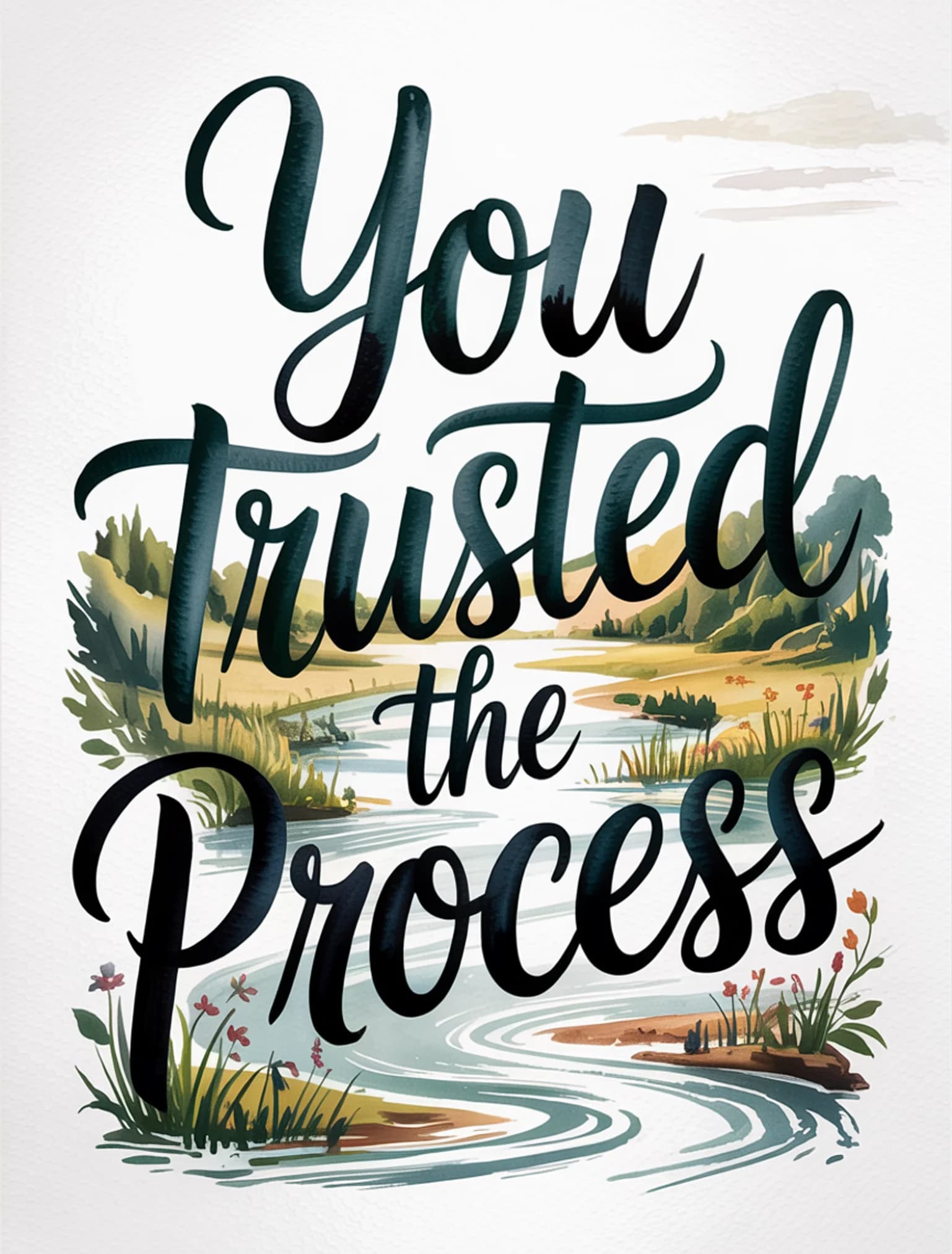 You Trusted the Process