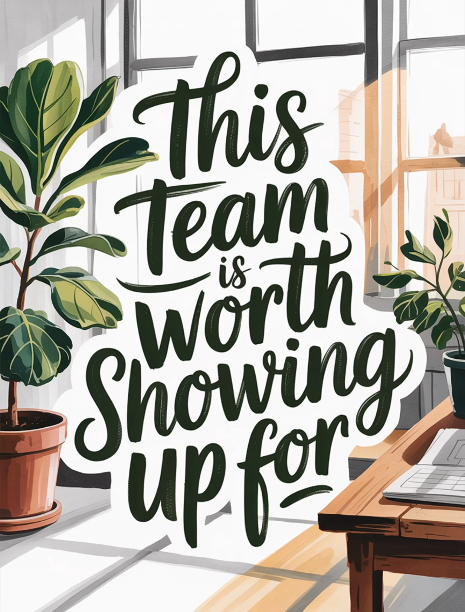 Worth Showing Up For