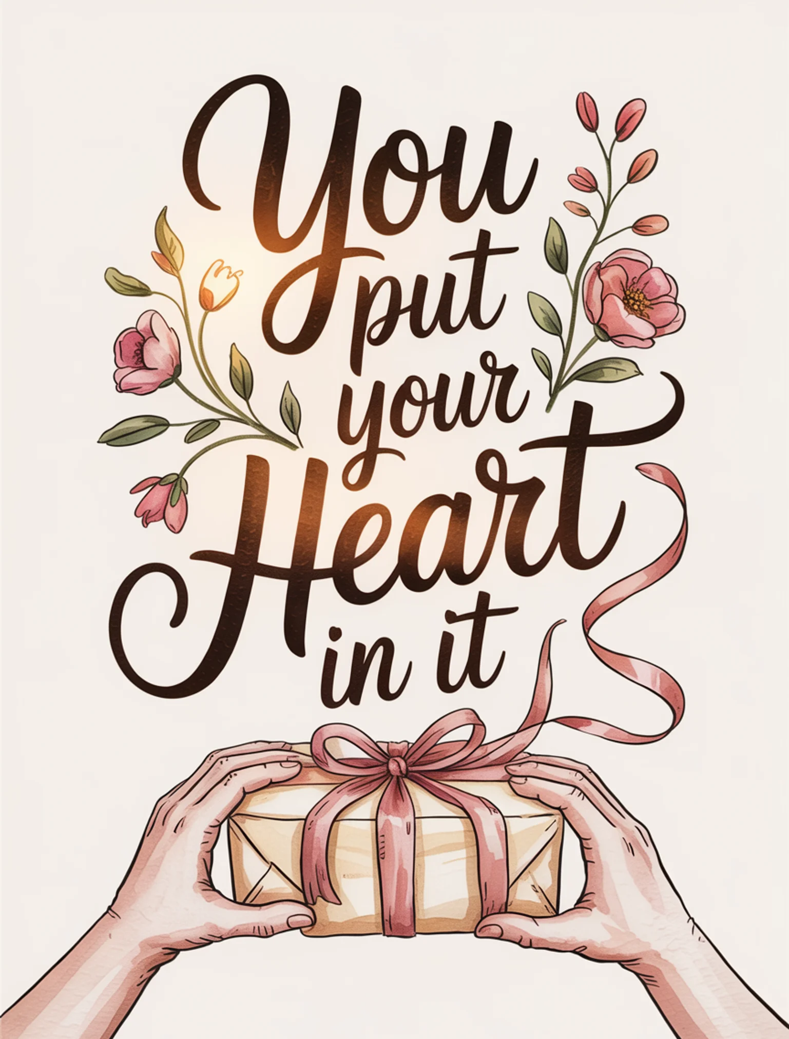 You Put Your Heart In It