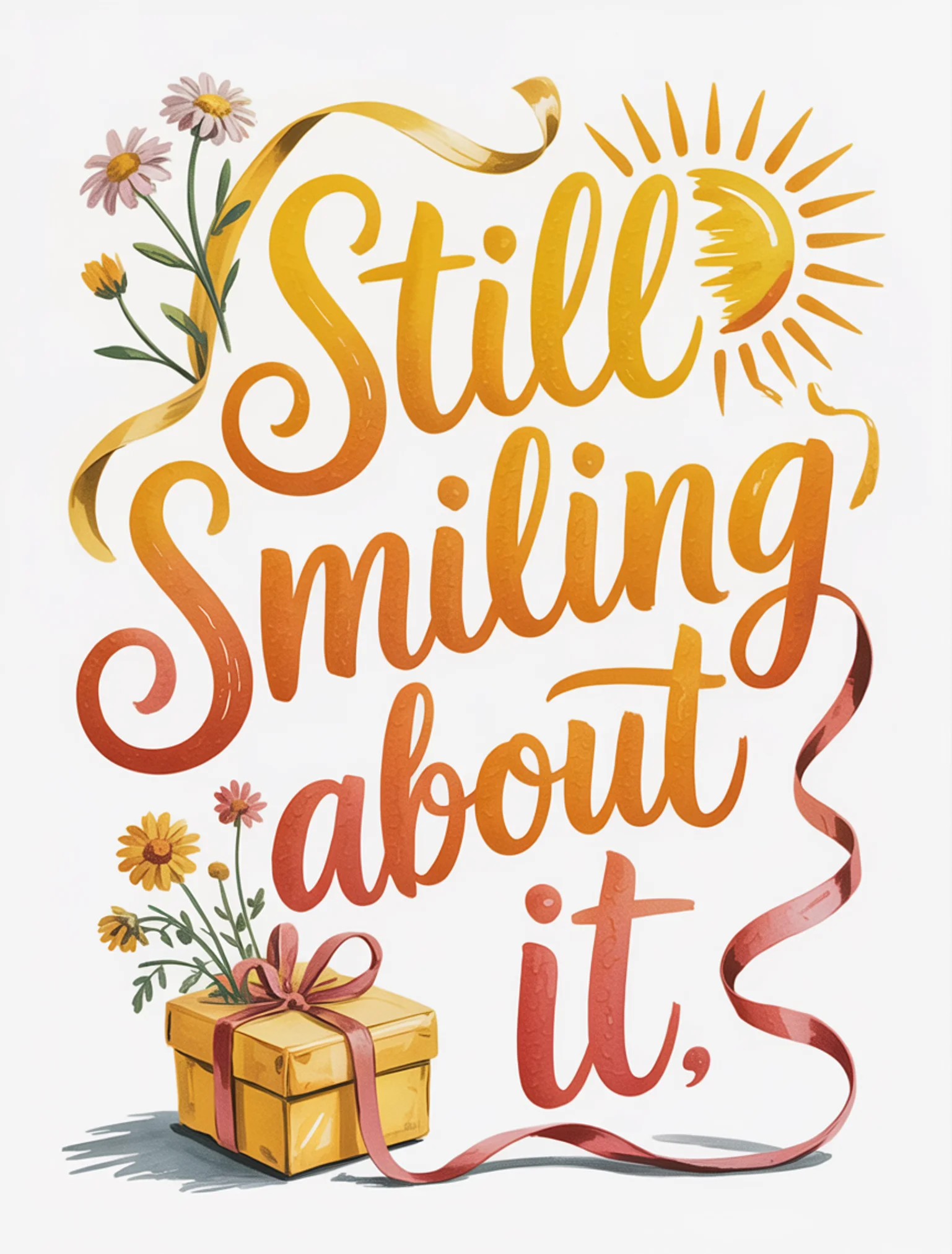 Still Smiling About It