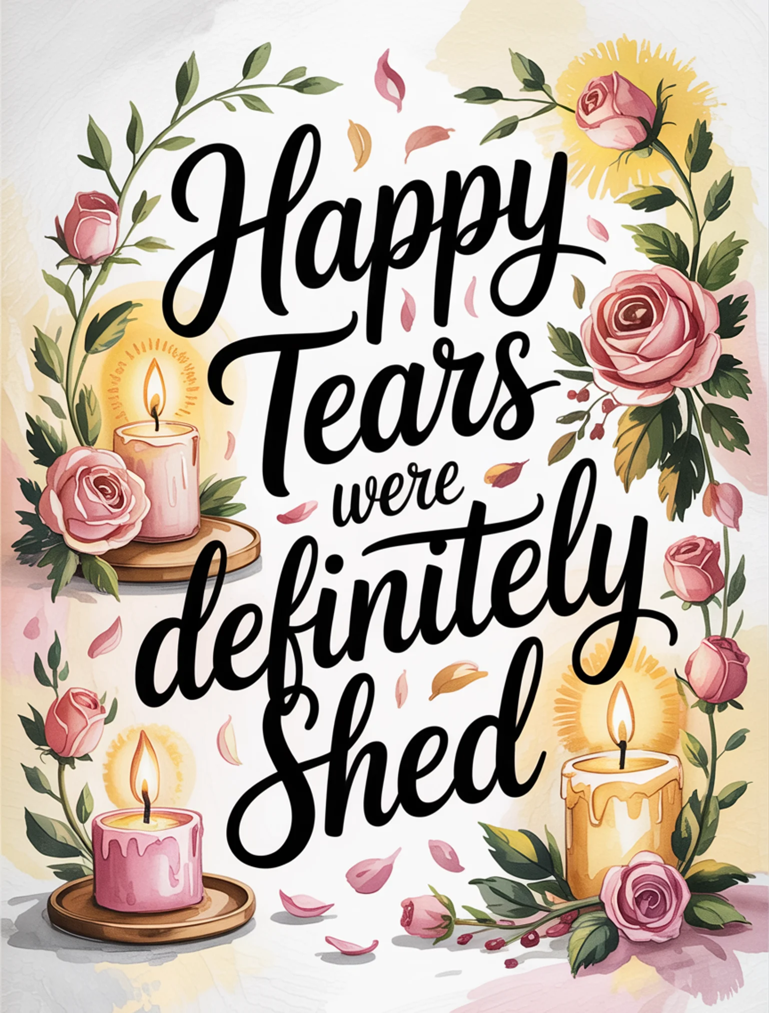 Happy Tears Were Shed