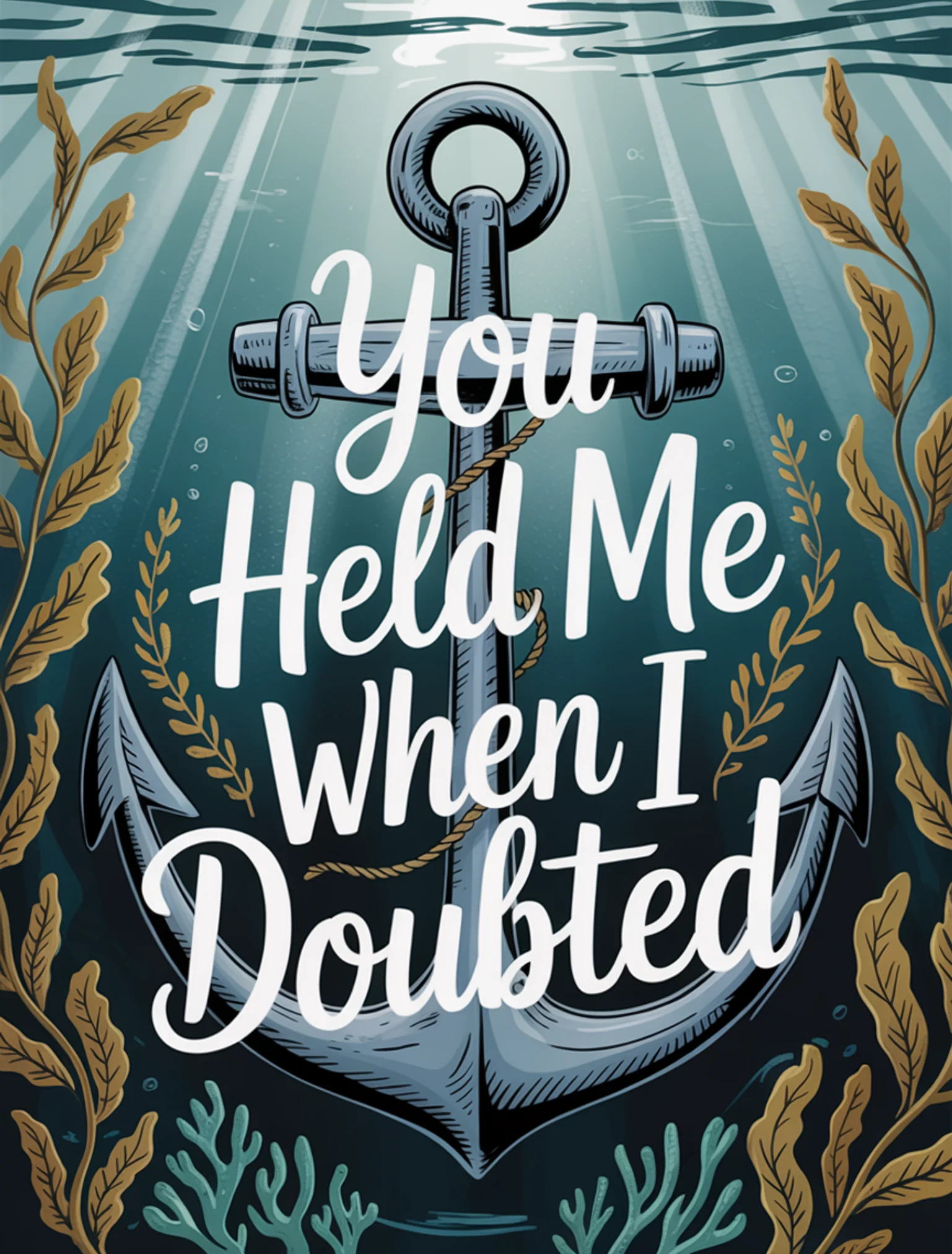 You Held Me When I Doubted