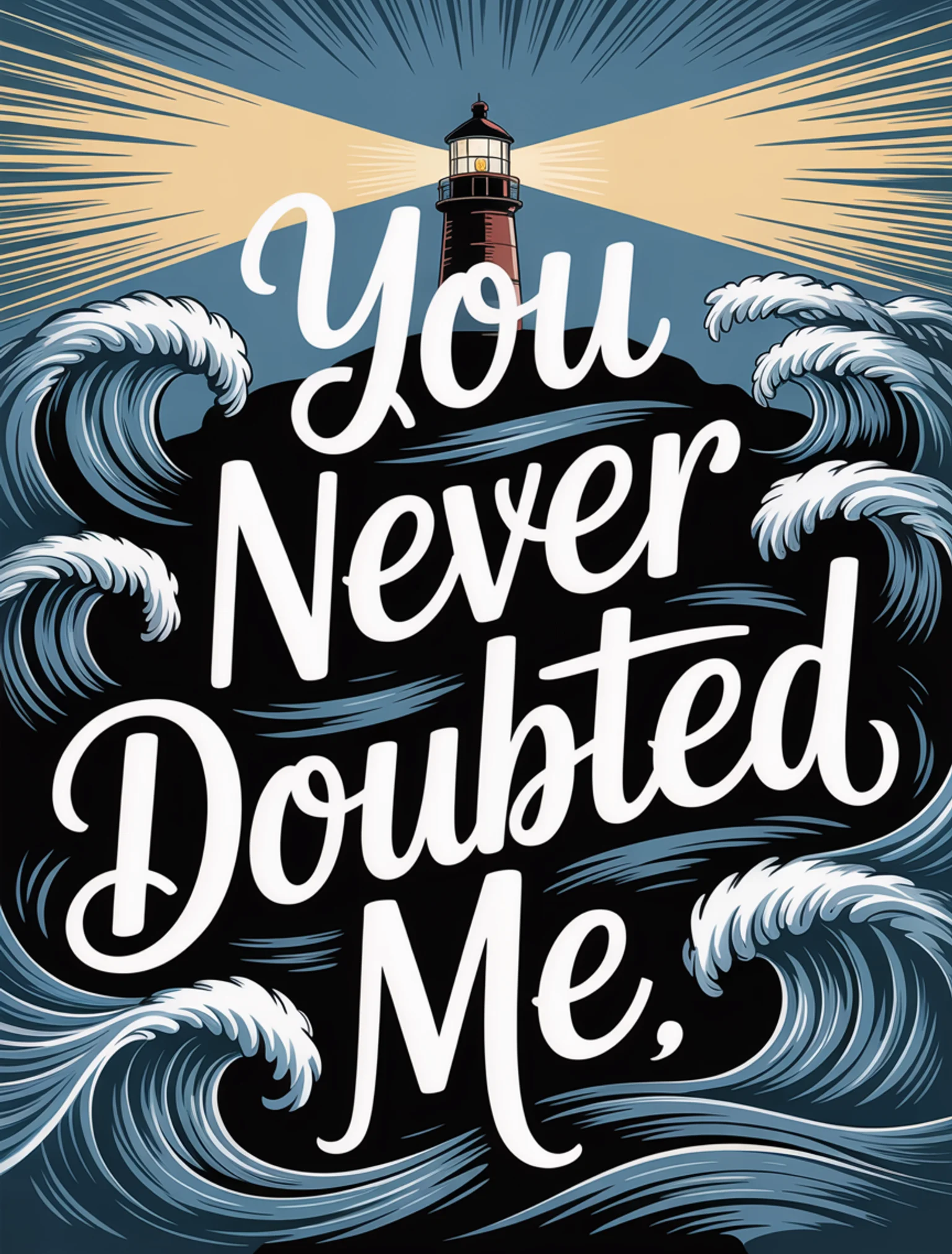 You Never Doubted Me