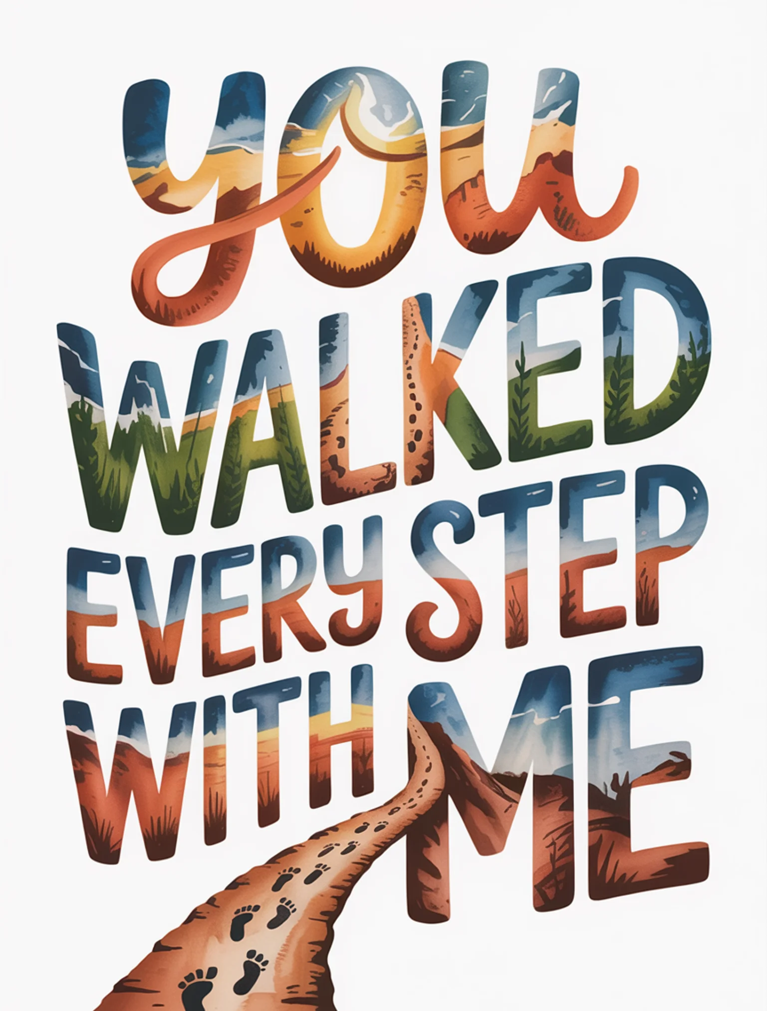 You Walked Every Step With Me
