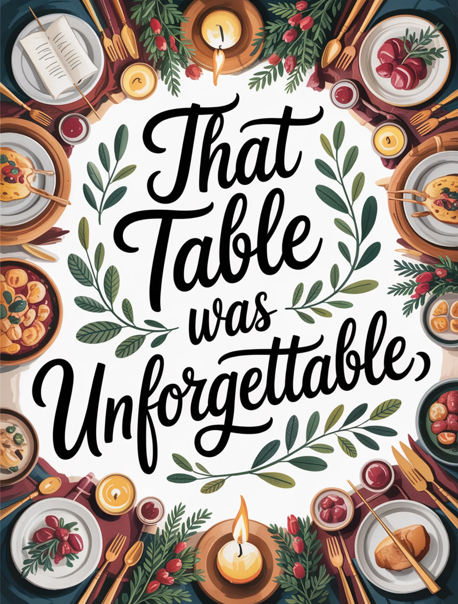 That Table Was Unforgettable