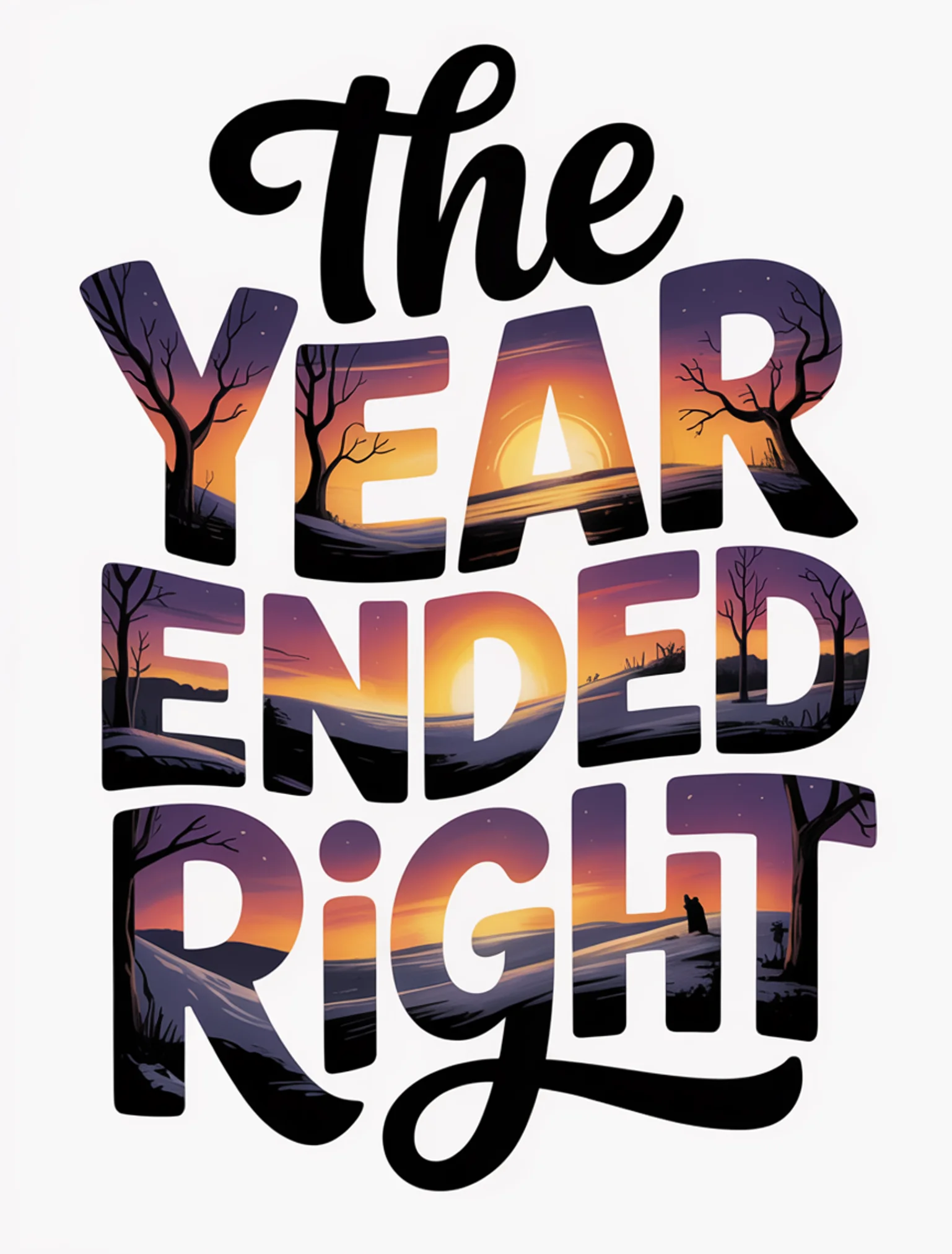 The Year Ended Right