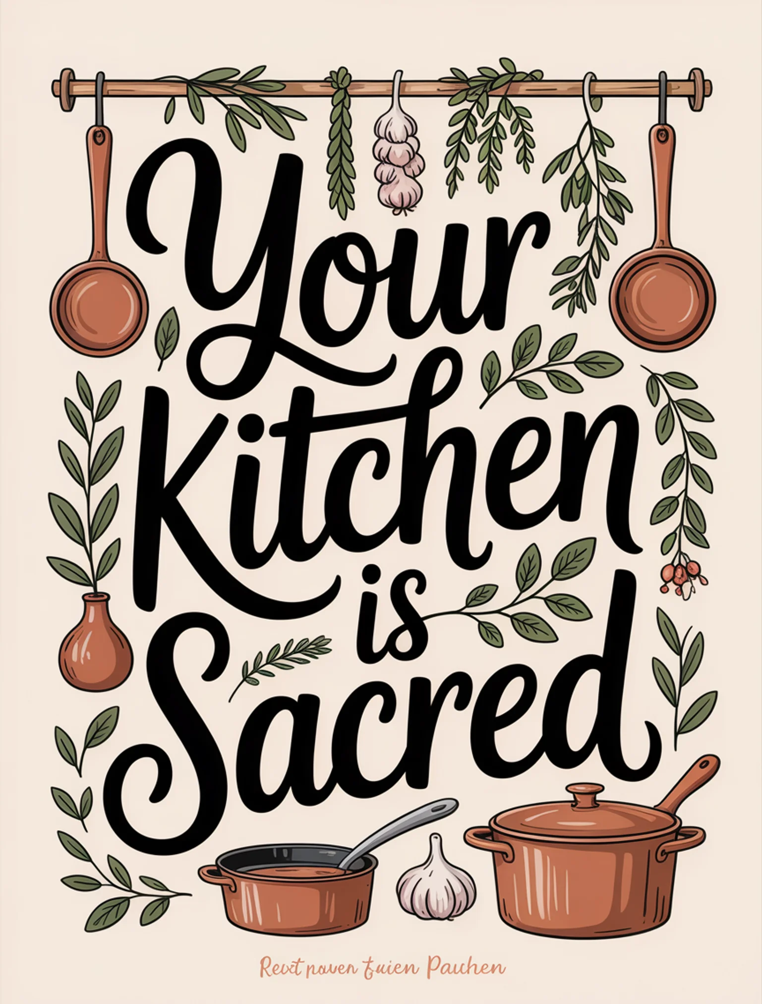 Your Kitchen Is Sacred