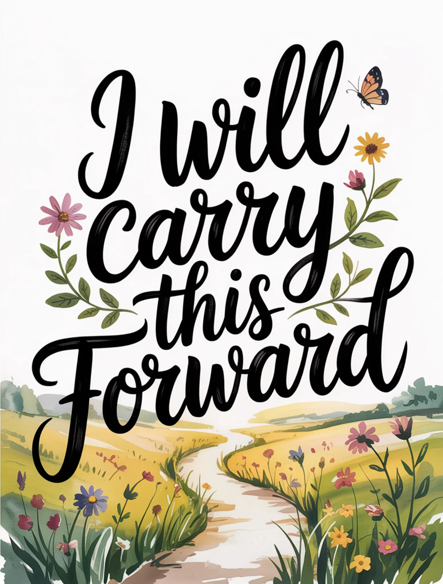 I Will Carry This Forward