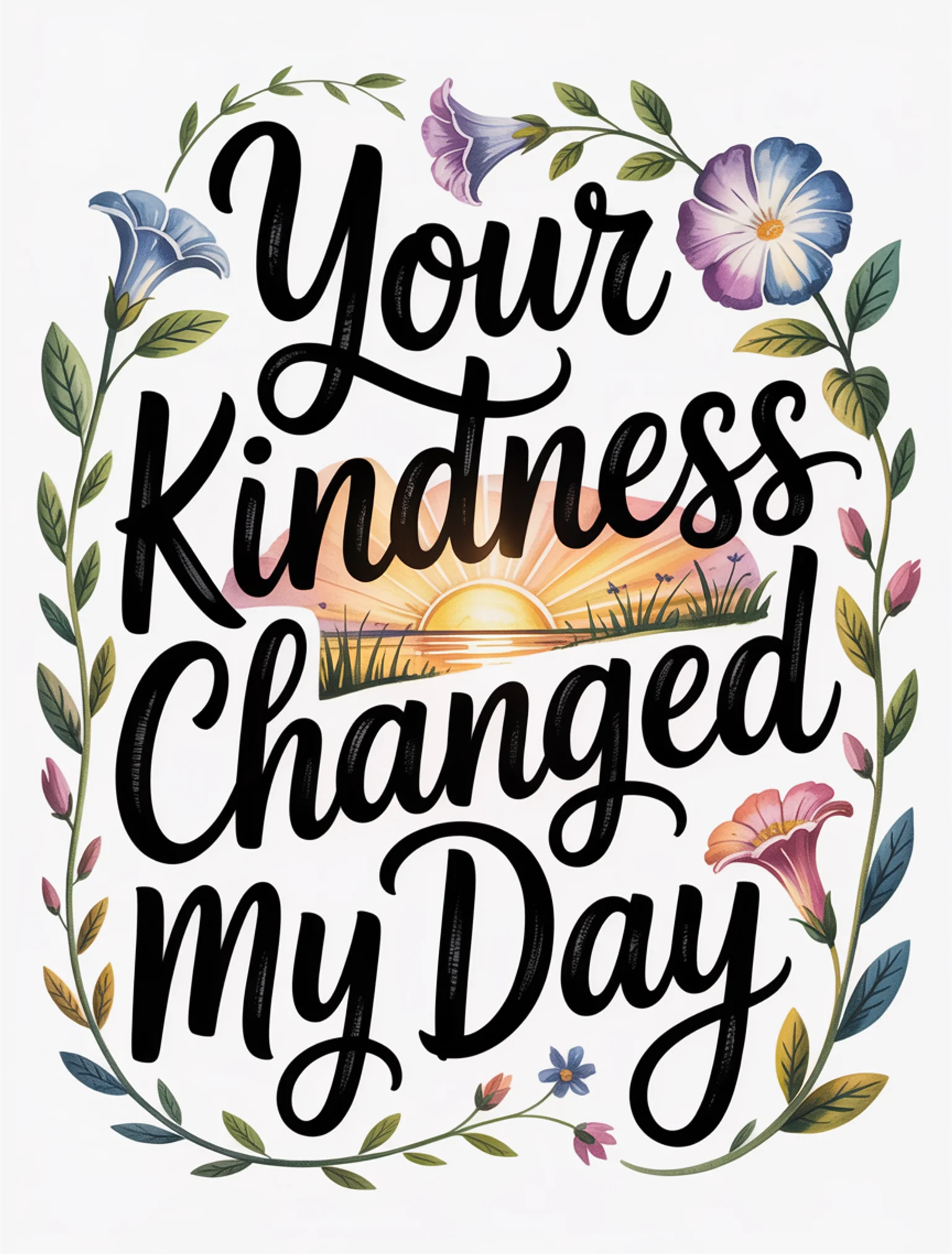 Your Kindness Changed My Day