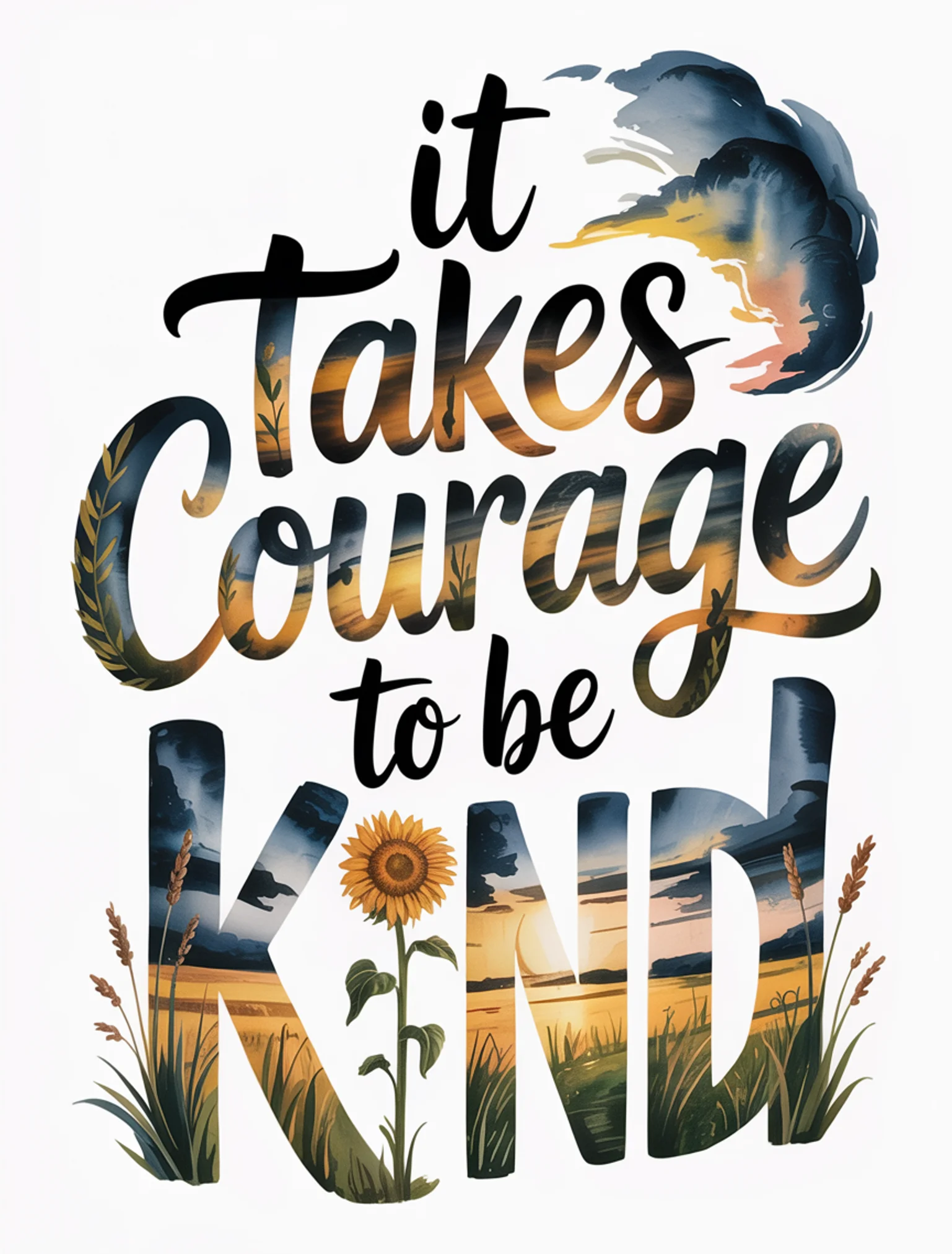 It Takes Courage to Be Kind