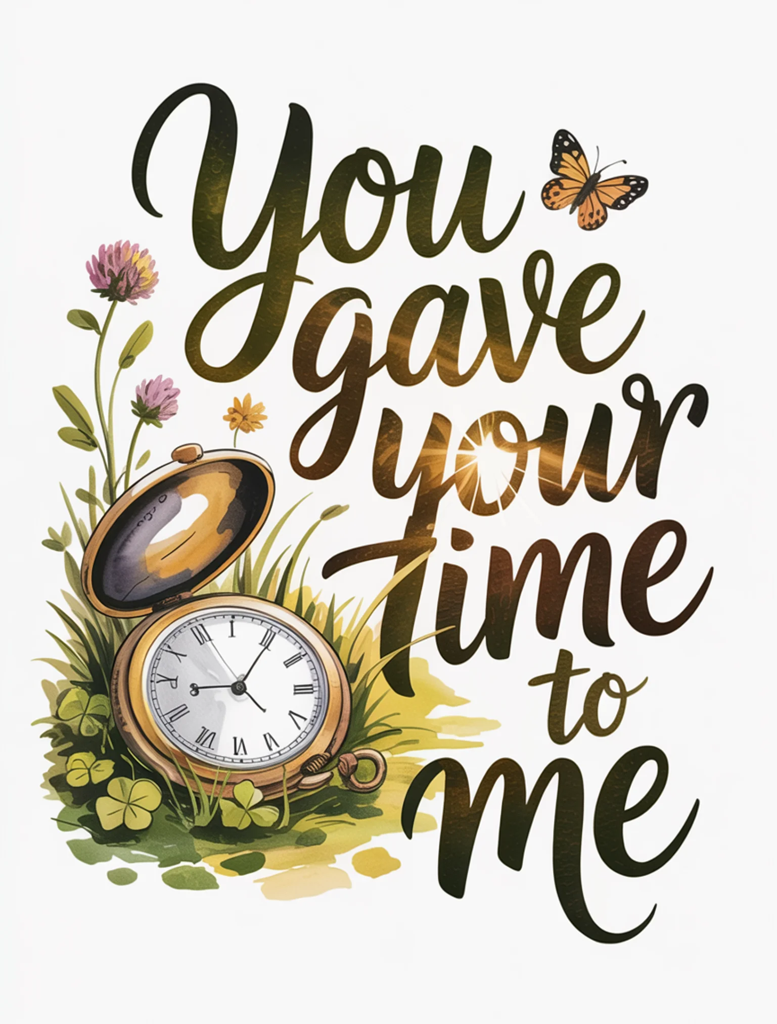 You Gave Your Time