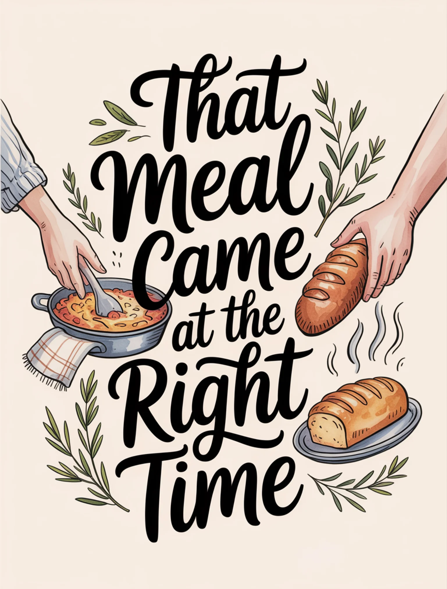 That Meal Came at the Right Time