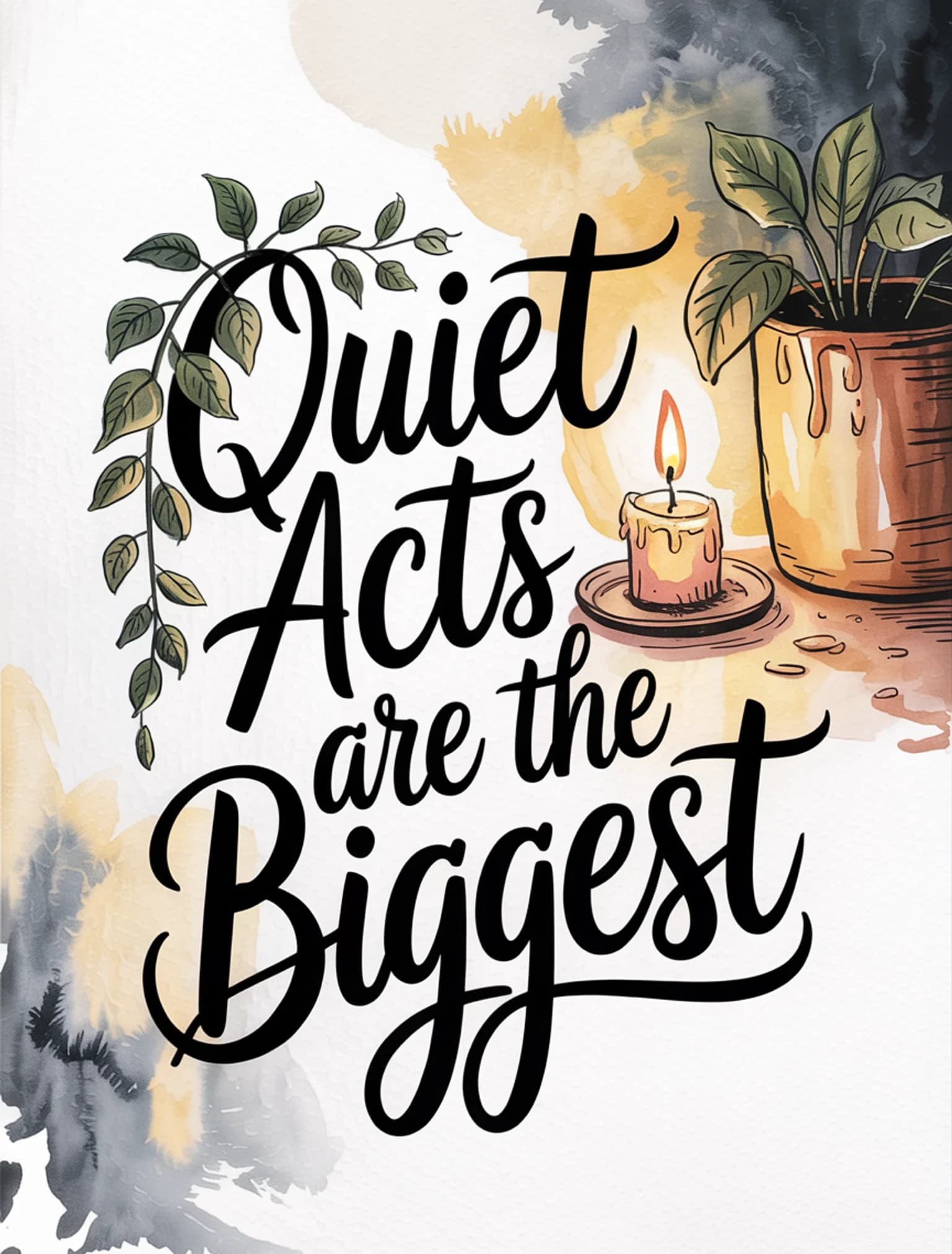 The Quiet Acts Are the Biggest