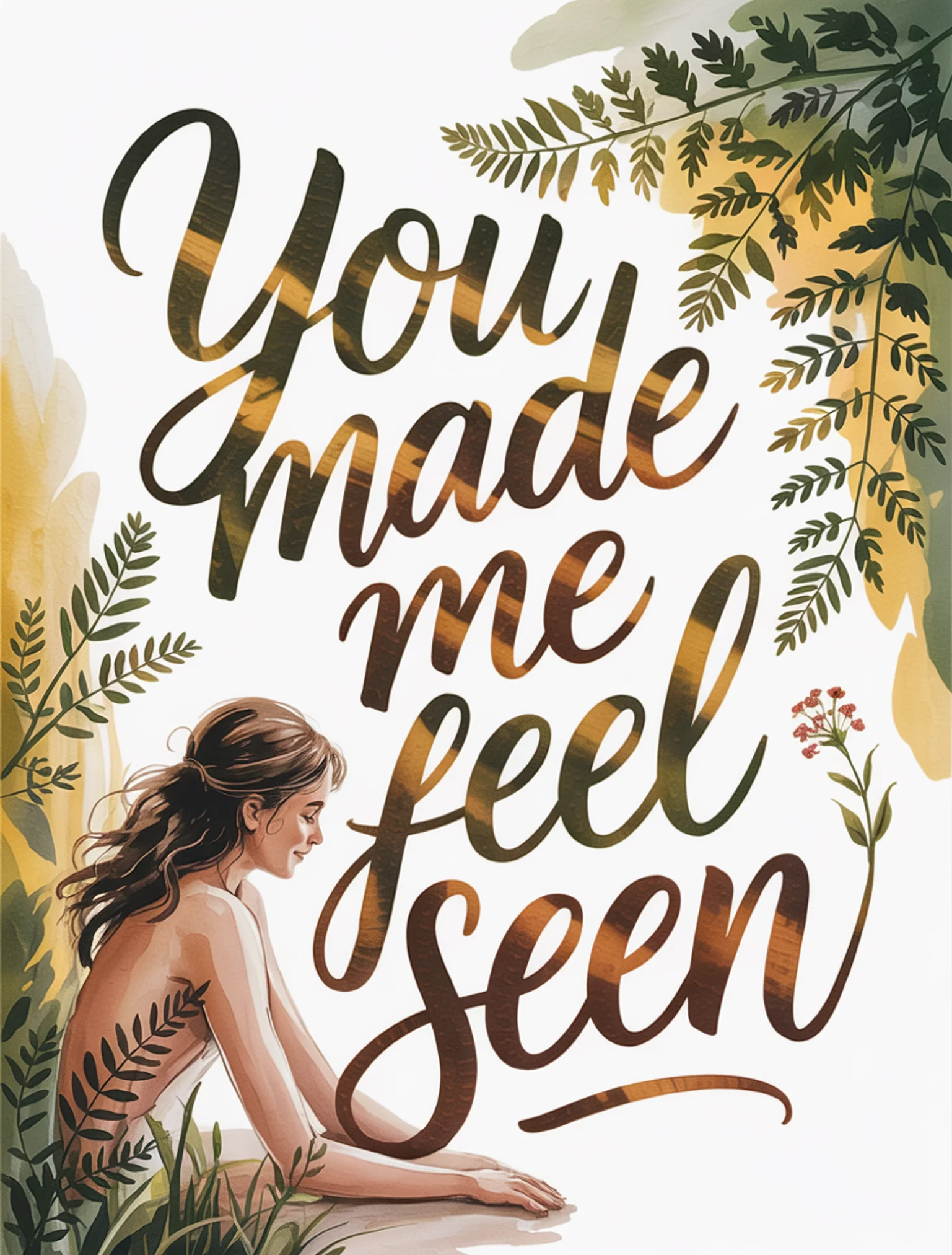 You Made Me Feel Seen