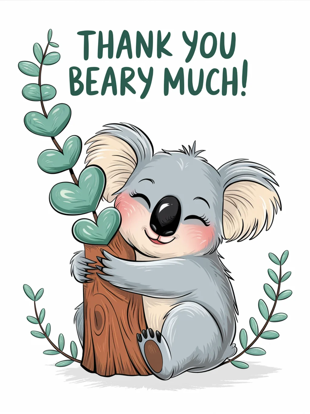 Thank You Beary Much Koala