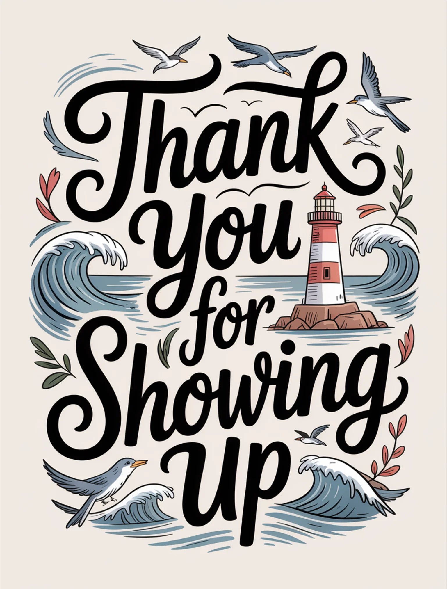 Thank You for Showing Up