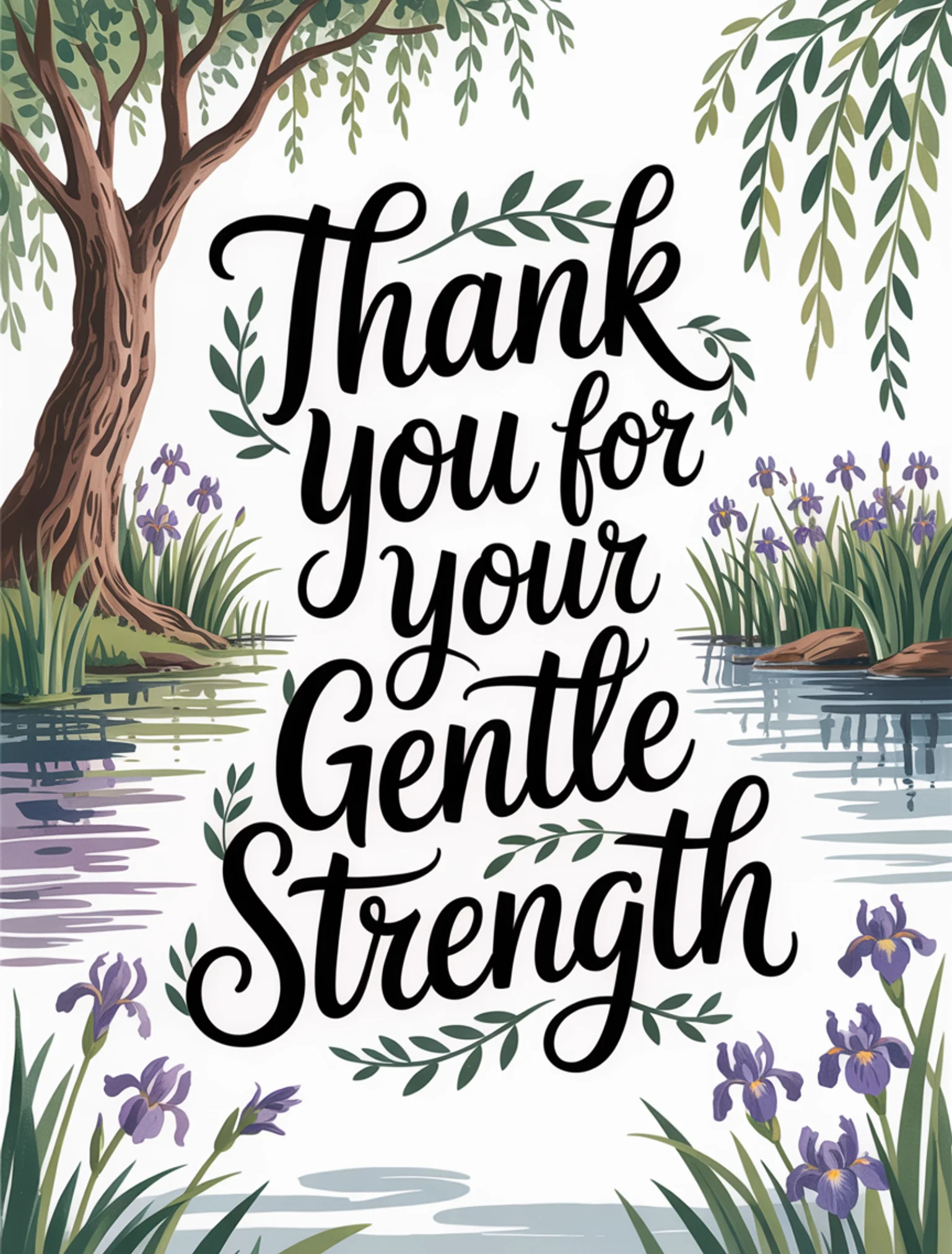 Thank You for Your Gentle Strength