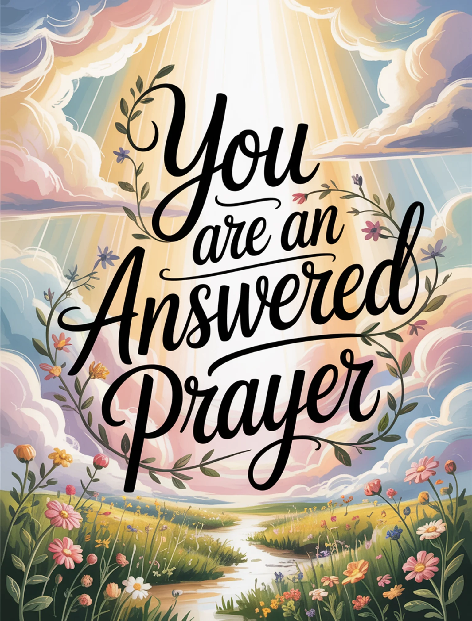 You Are an Answered Prayer