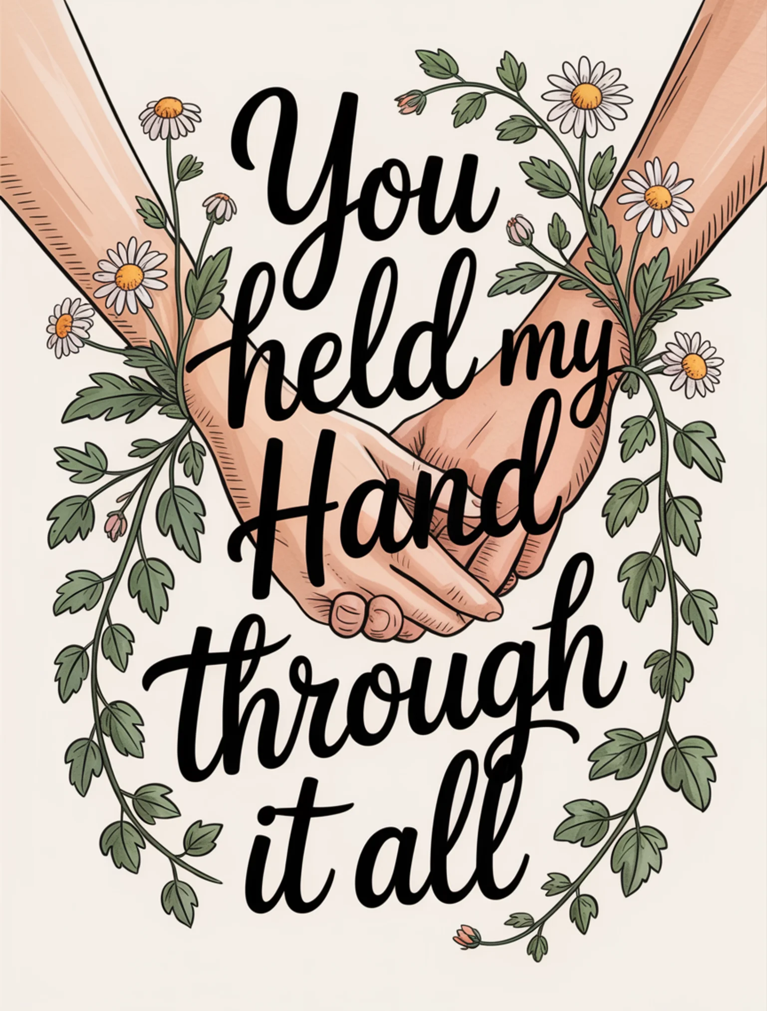 You Held My Hand Through It All