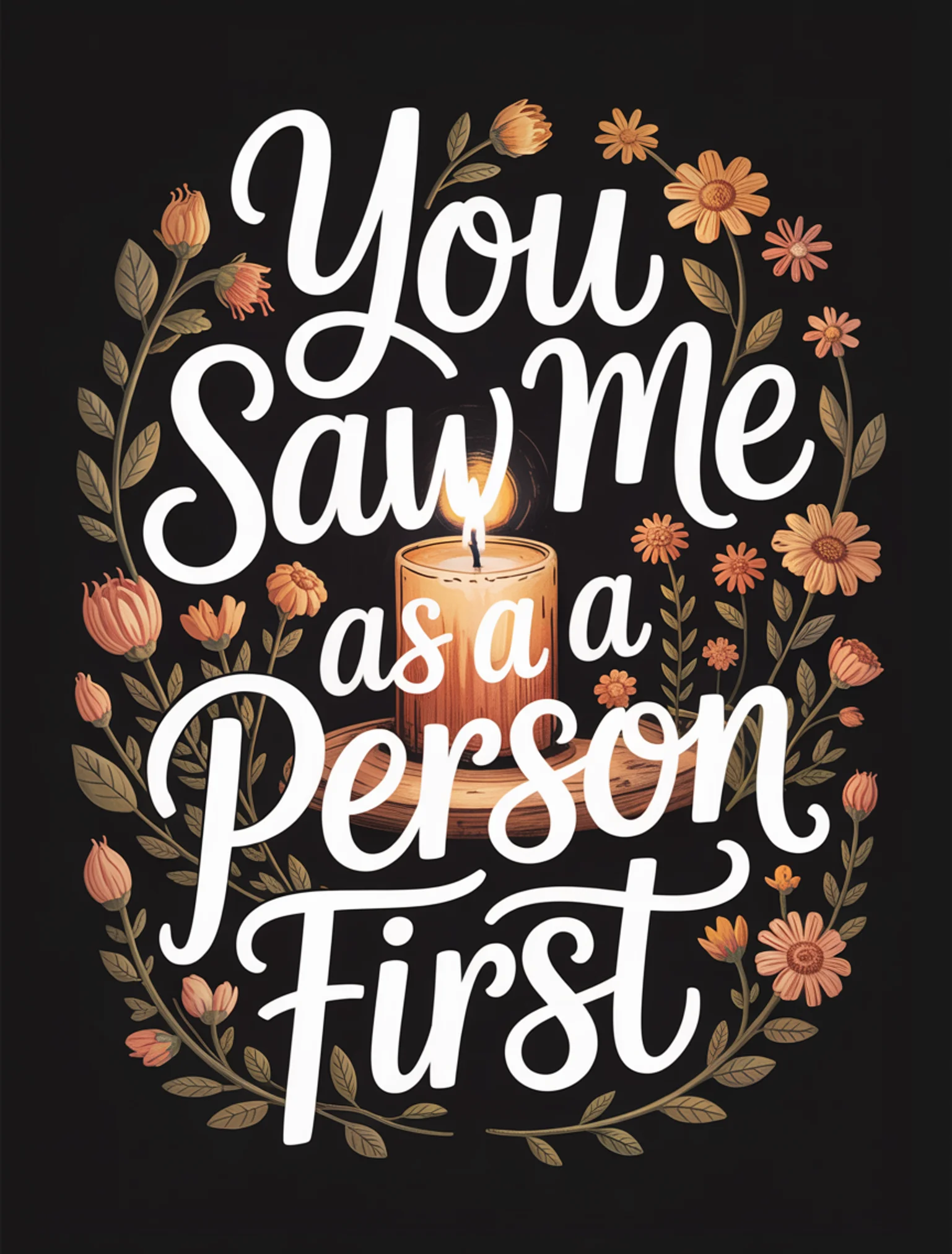 You Saw Me as a Person First