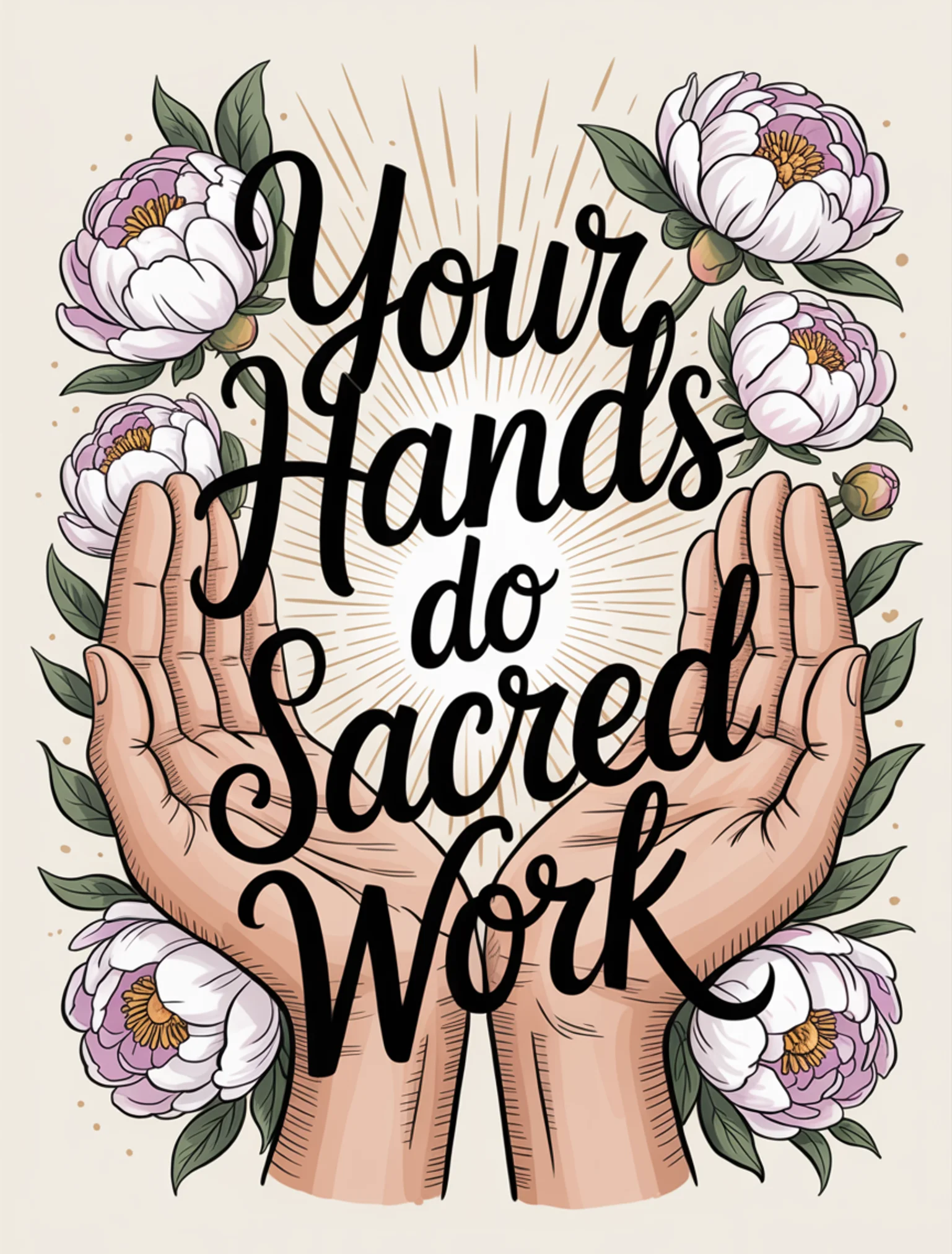 Your Hands Do Sacred Work