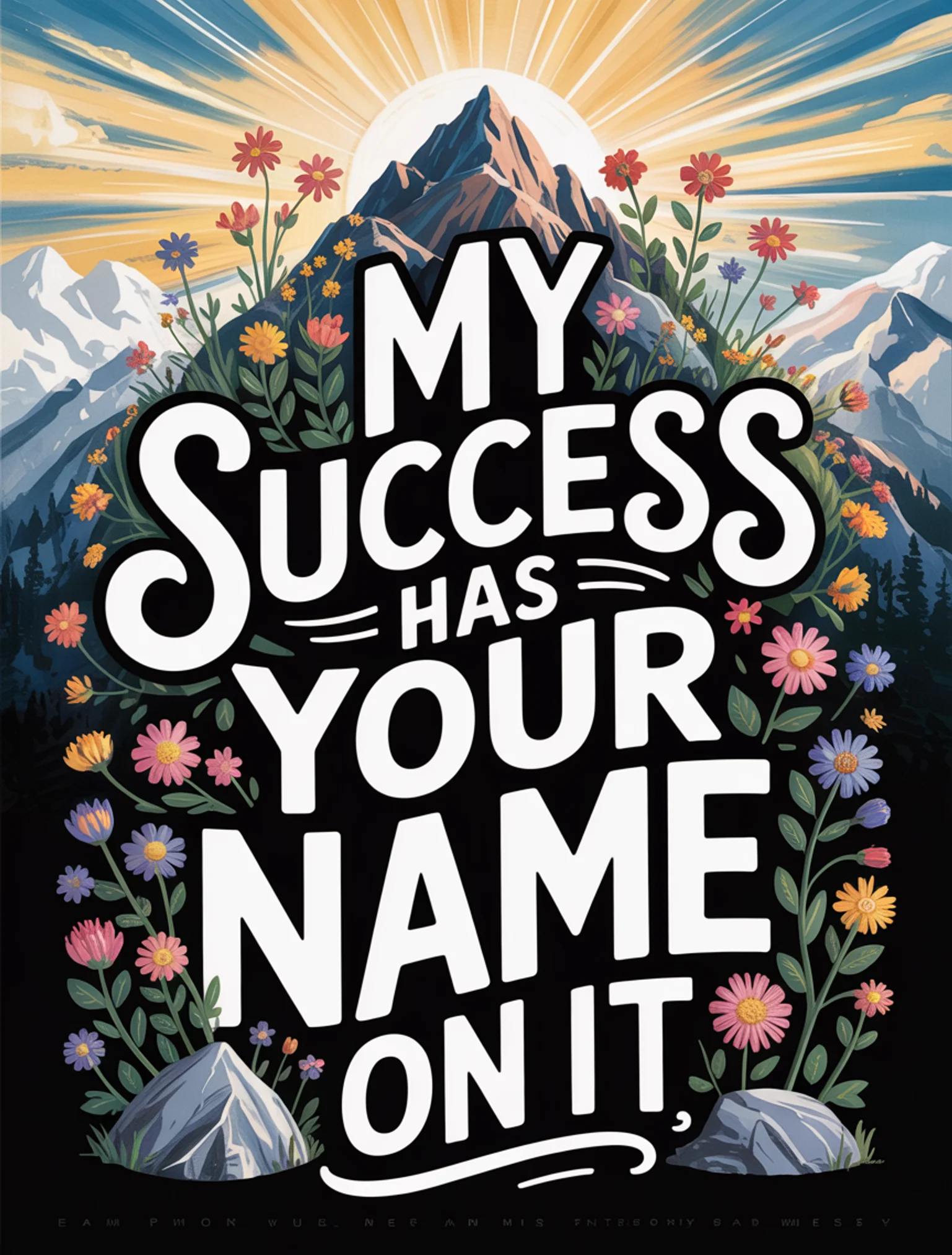 My Success Has Your Name on It