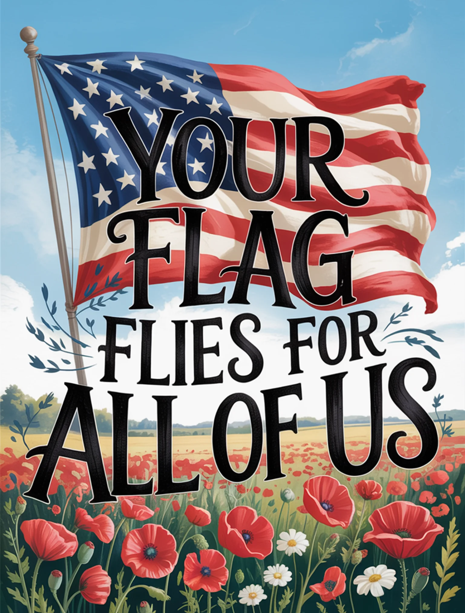 Your Flag Flies for All of Us