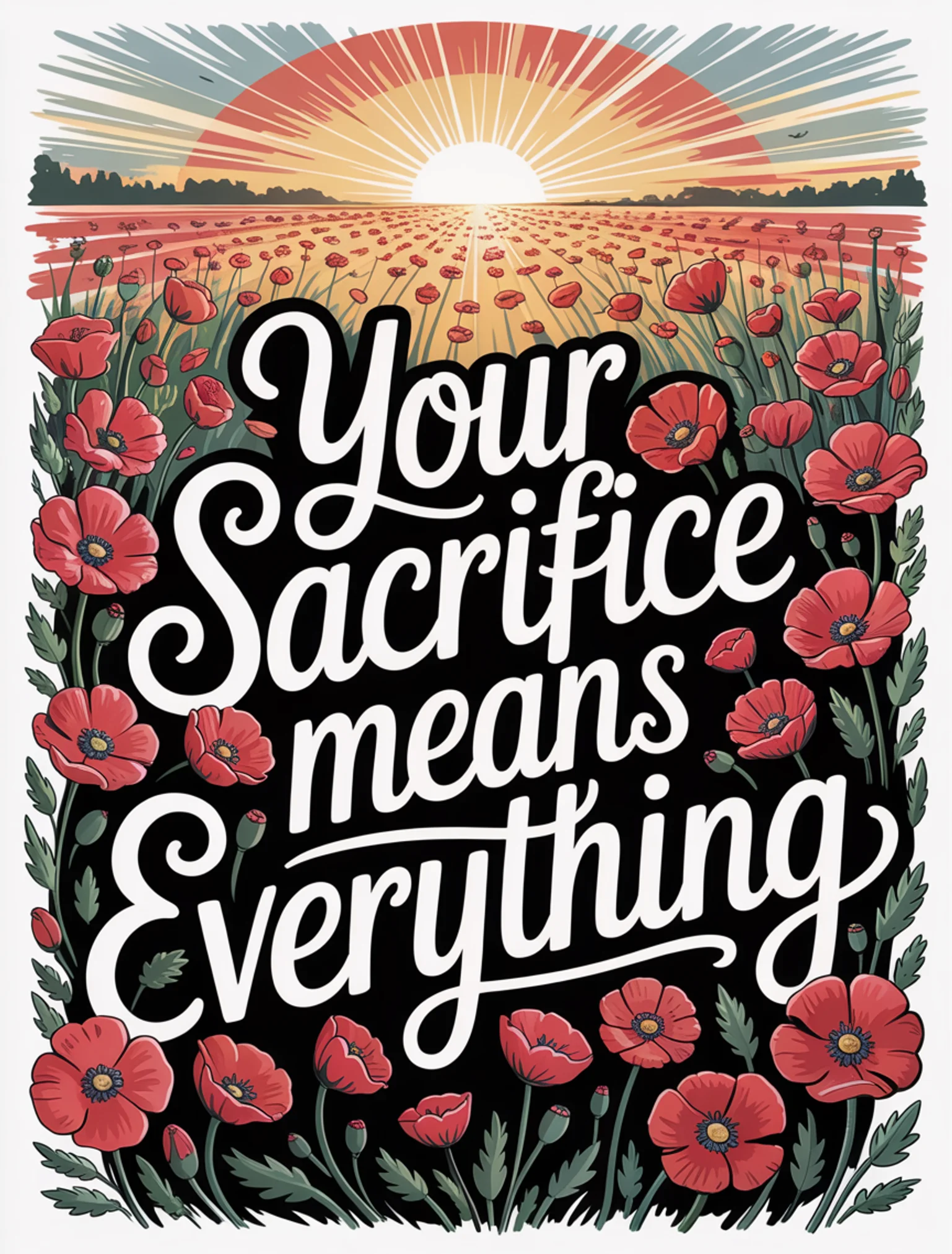 Your Sacrifice Means Everything