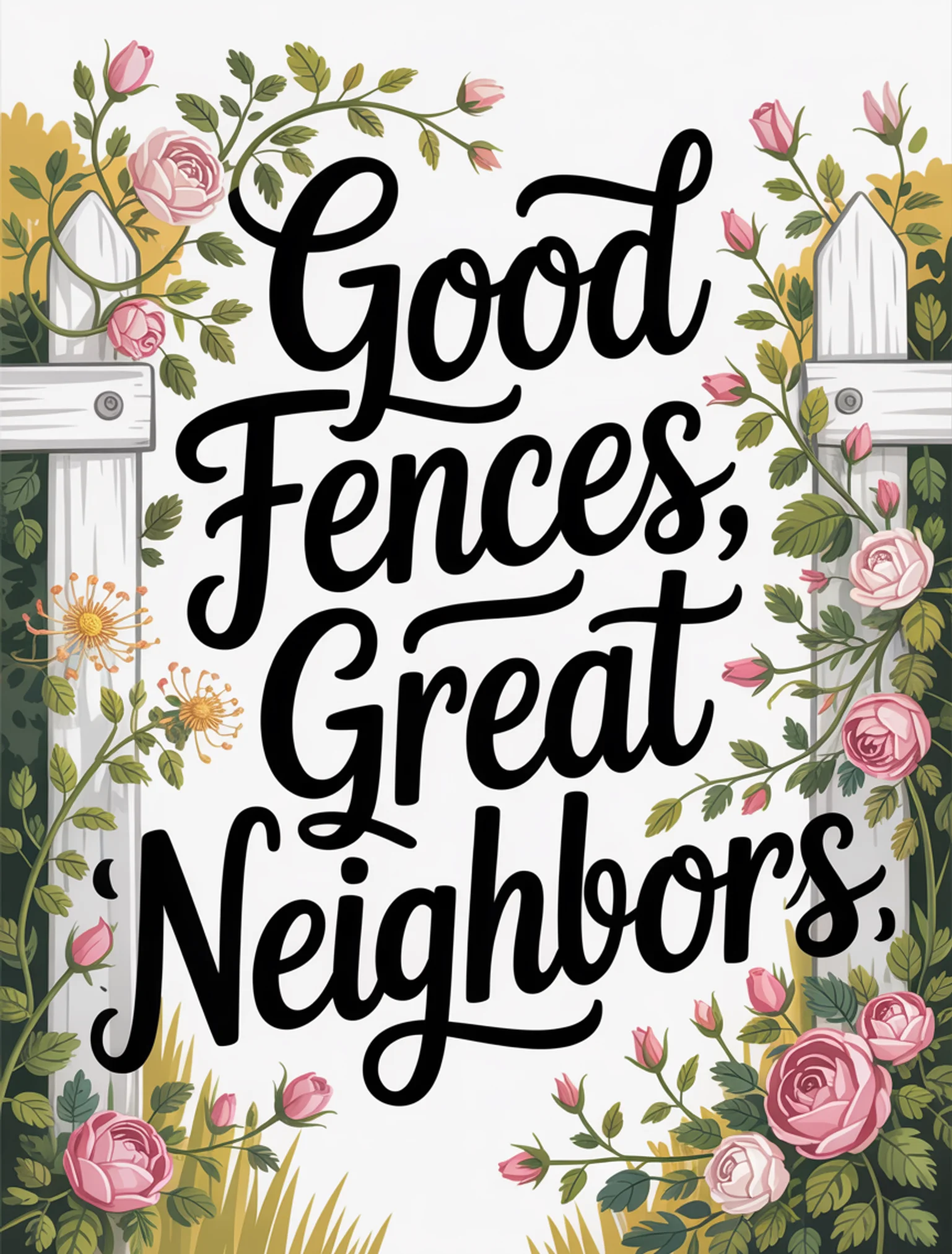 Good Fences, Great Neighbors