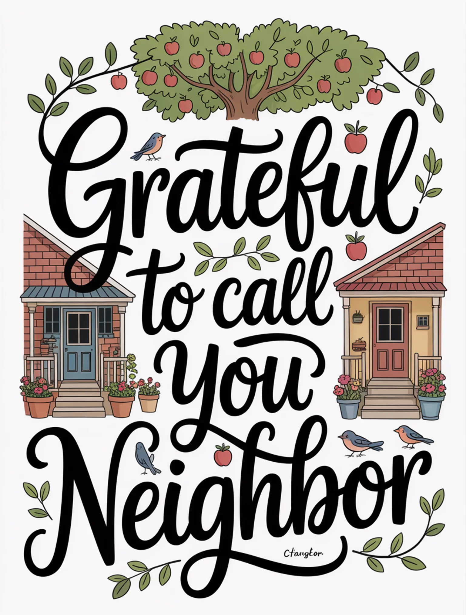 Grateful to Call You Neighbor