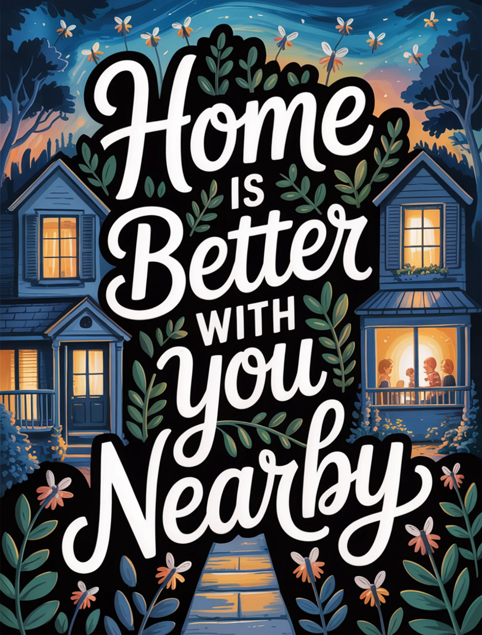 Home Is Better With You Nearby