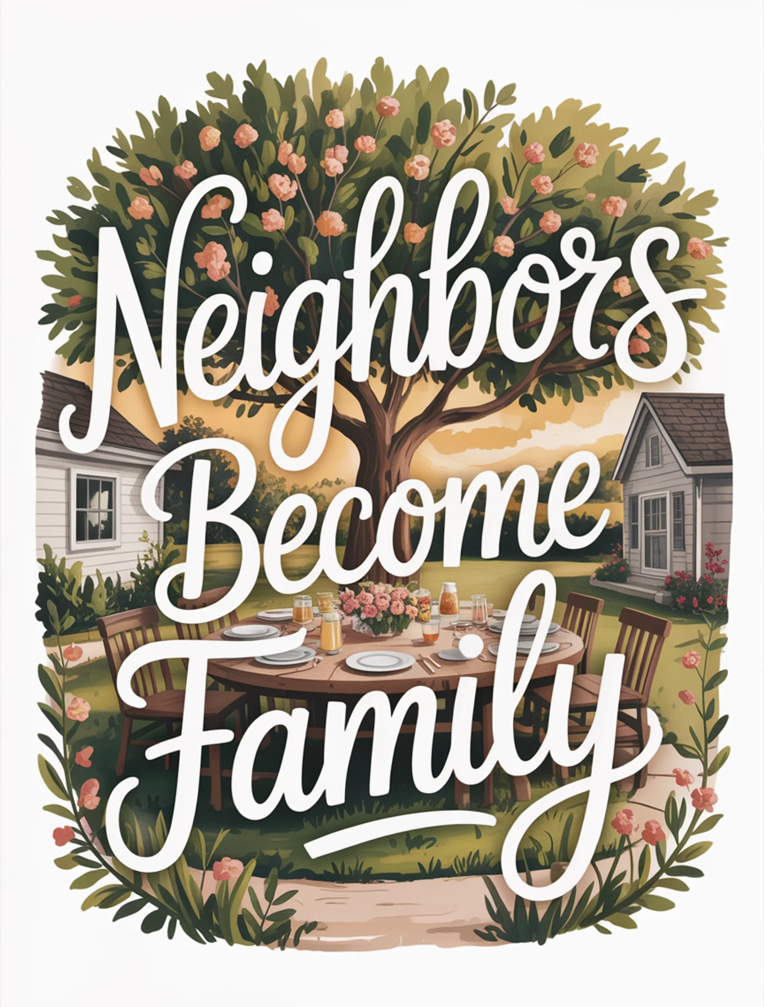 Neighbors Become Family