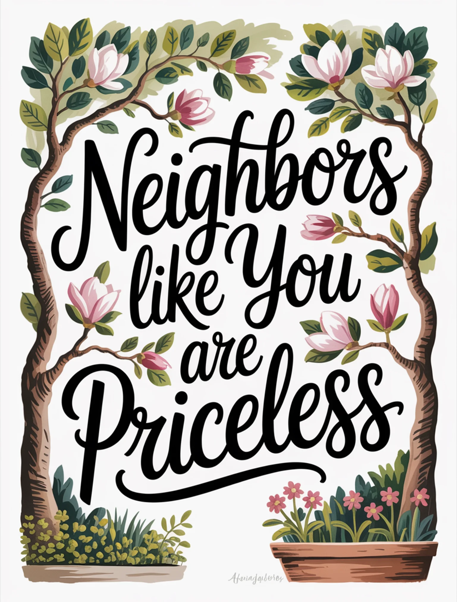 Neighbors Like You Are Priceless
