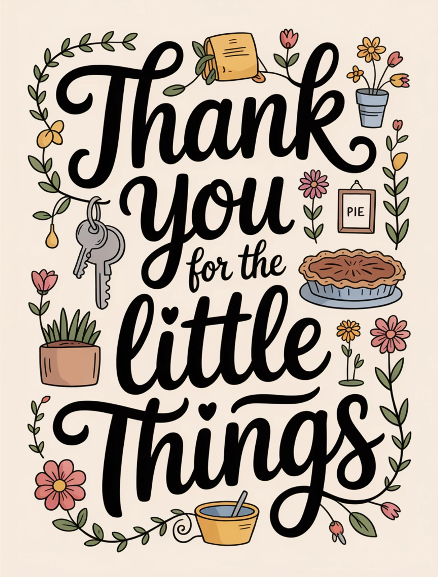 Thank You for the Little Things