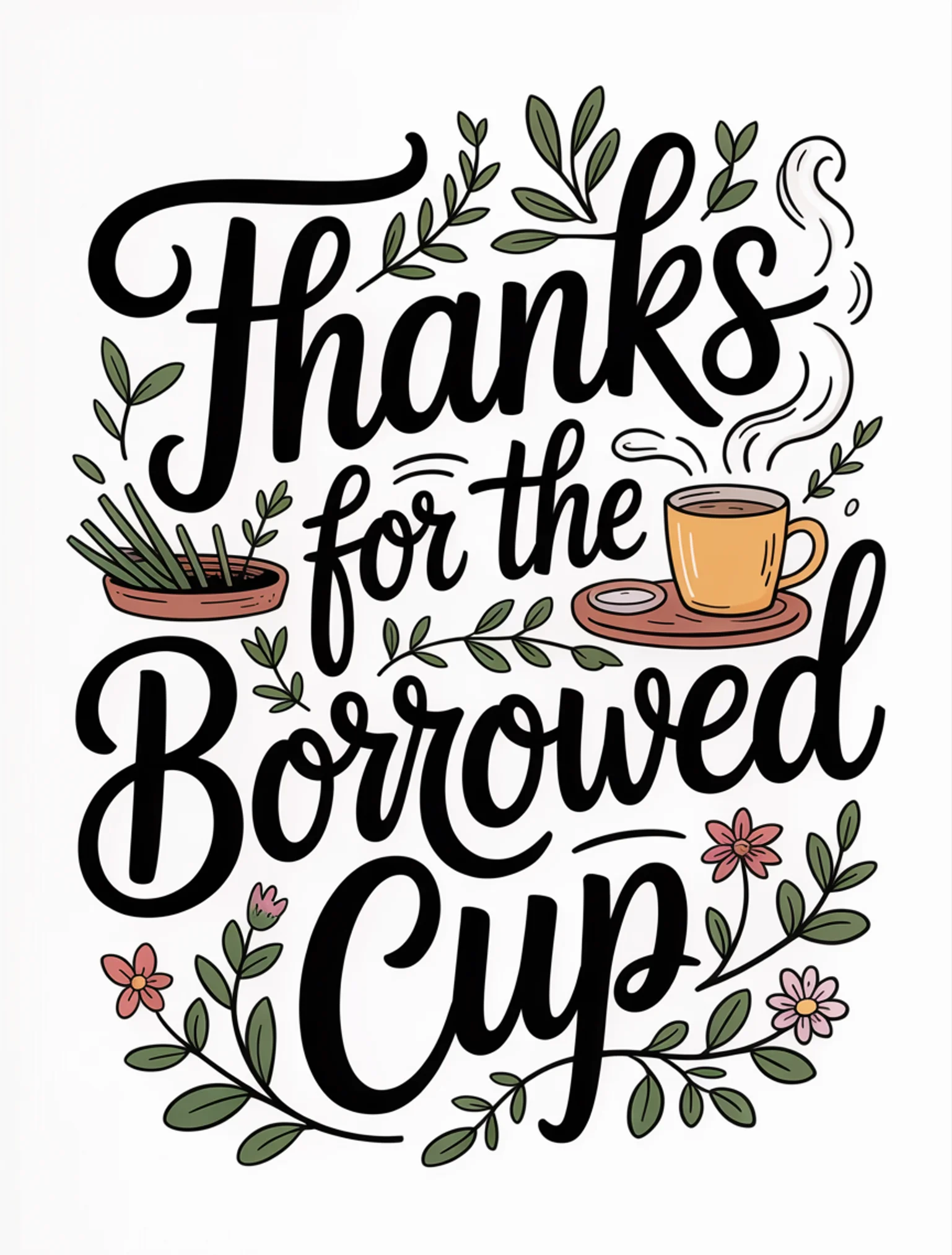 Thanks for the Borrowed Cup