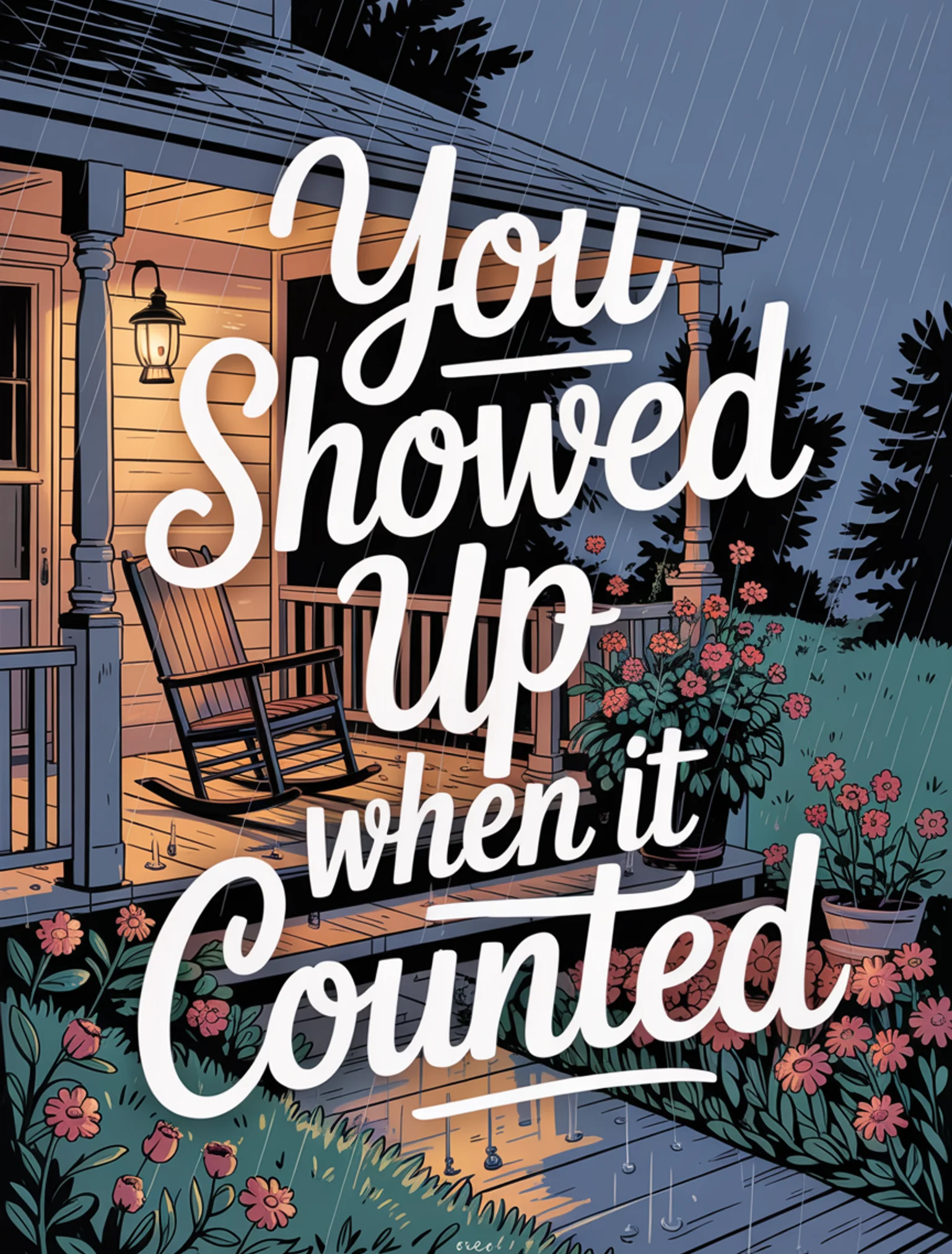 You Showed Up When It Counted