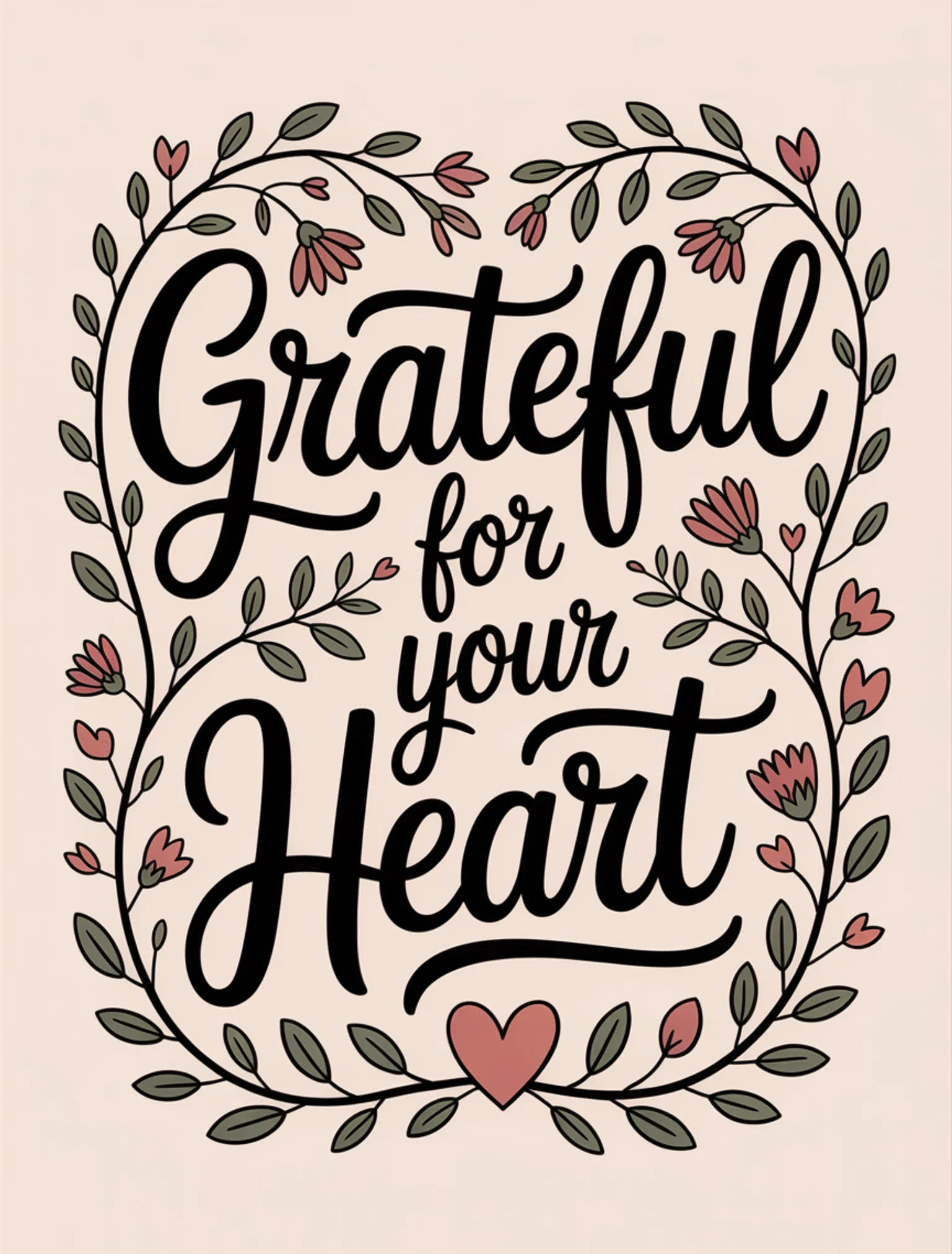 Grateful for Your Heart