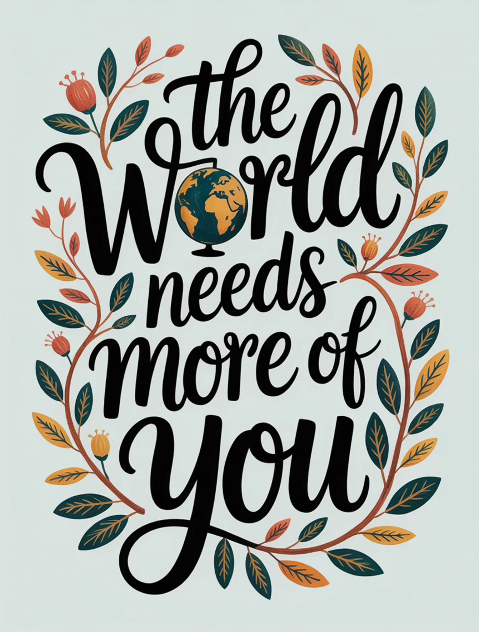 The World Needs More of You