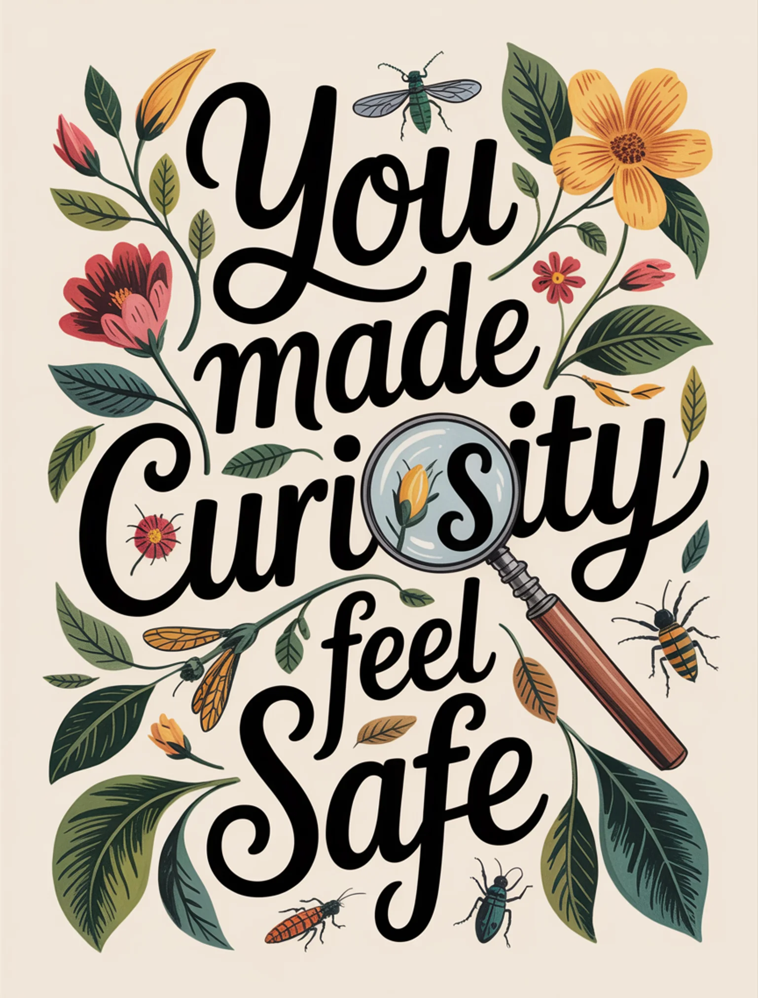 You Made Curiosity Feel Safe