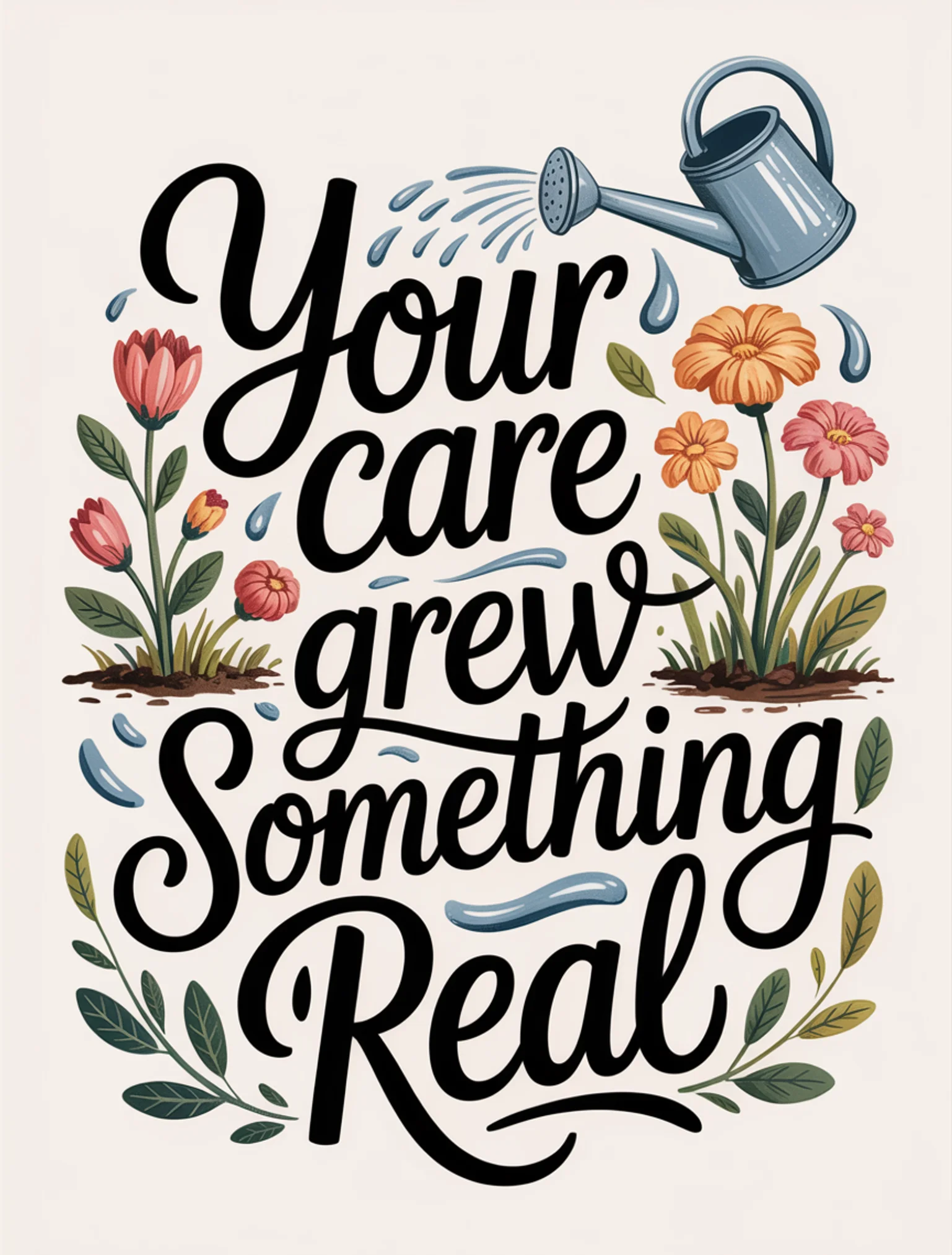 Your Care Grew Something Real