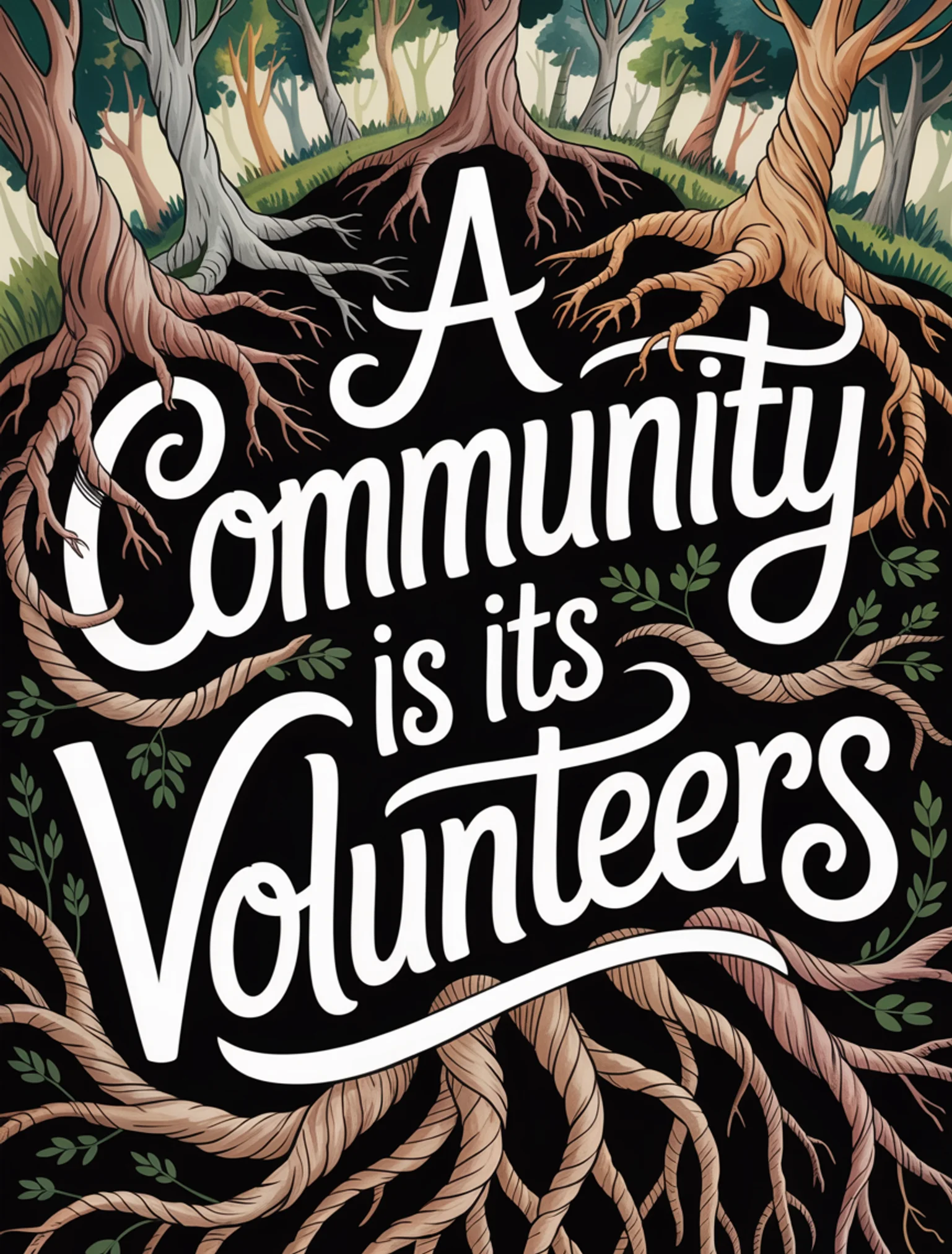 A Community Is Its Volunteers
