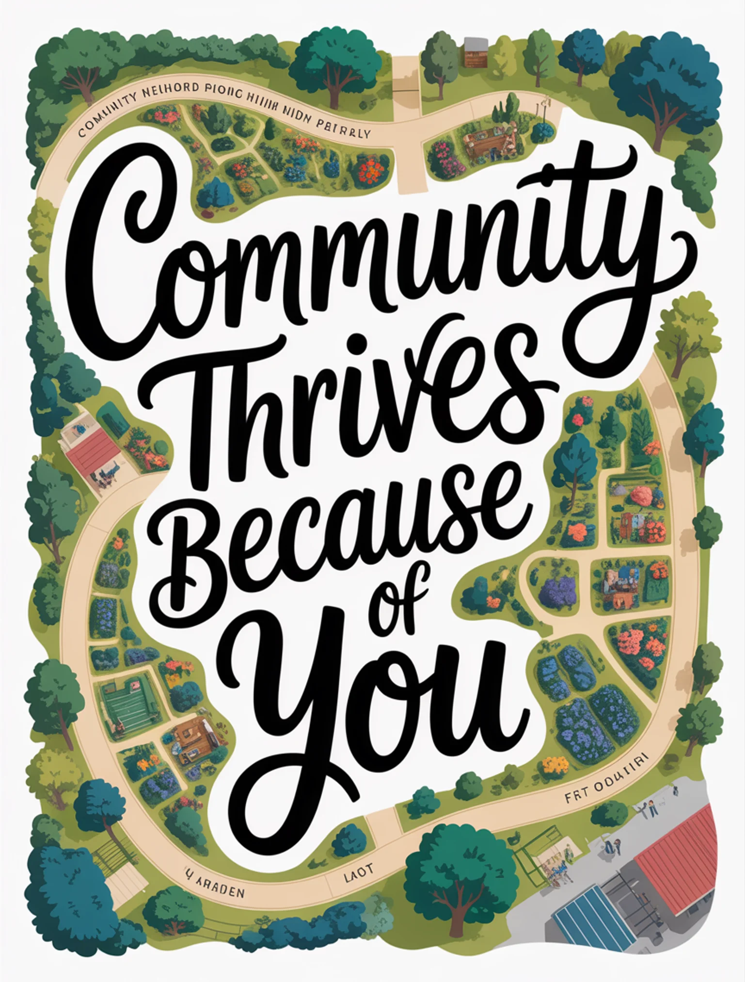 Community Thrives Because of You