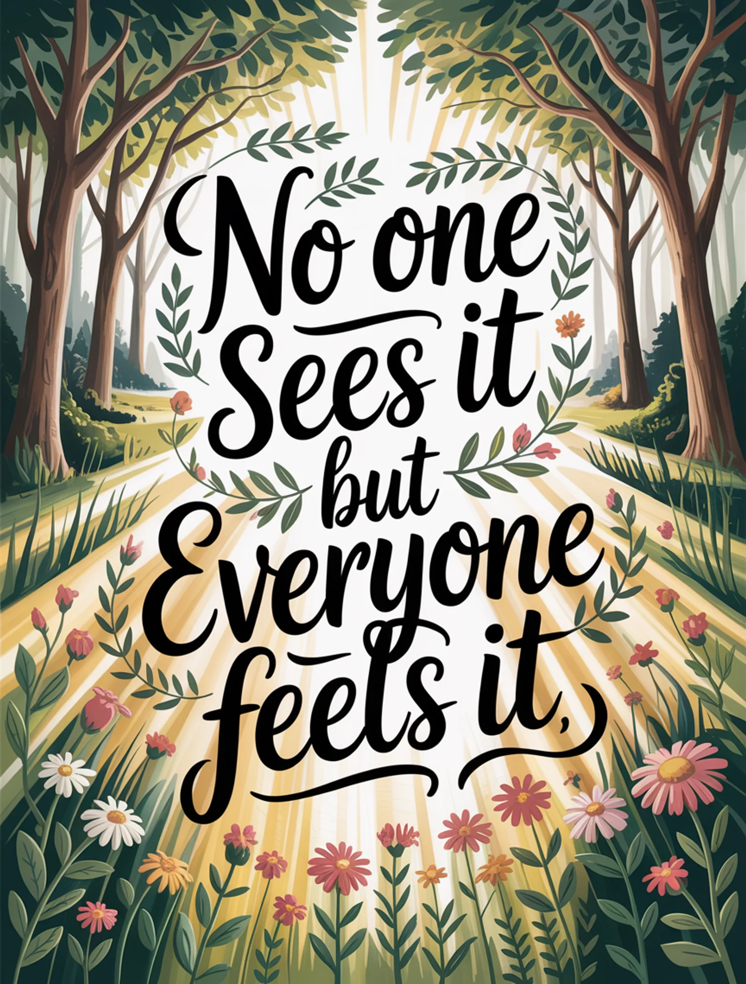 No One Sees It But Everyone Feels It